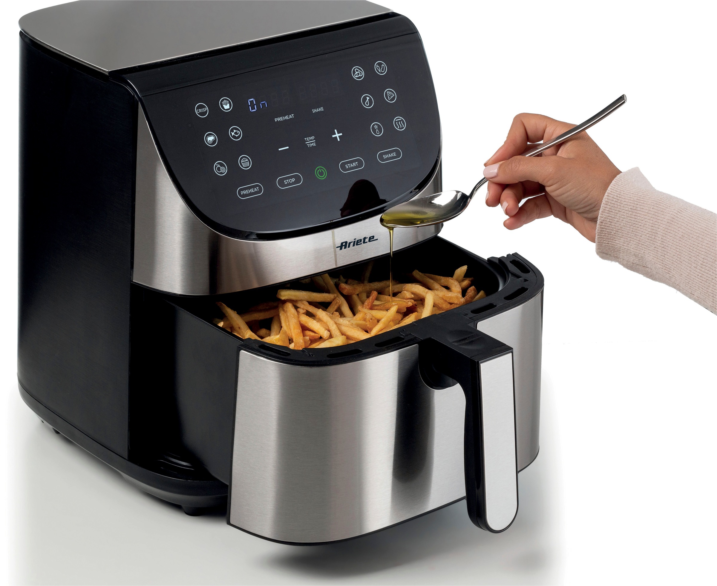 Ariete Heißluftfritteuse »4628«, 1800 W, Air Fryer Metal 7 L