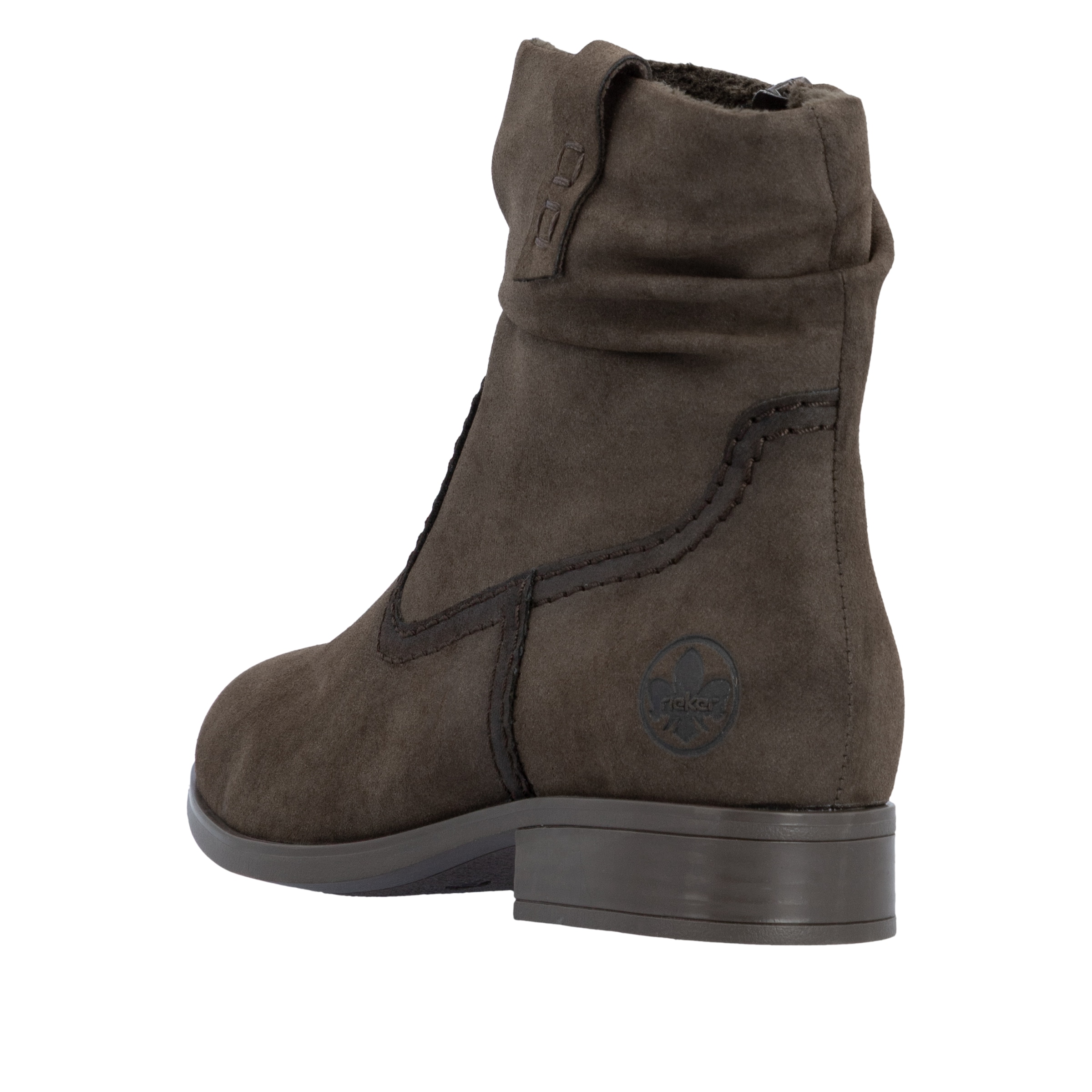 Rieker Stiefelette  Boots mit slouchy Schaft und Reißverschluss