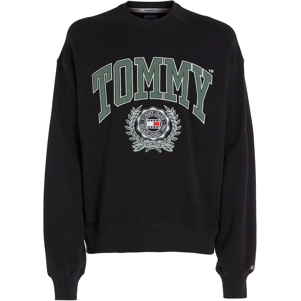 Tommy Jeans Sweatshirt »TJM BOXY COLLEGE GRAPHIC CREW«