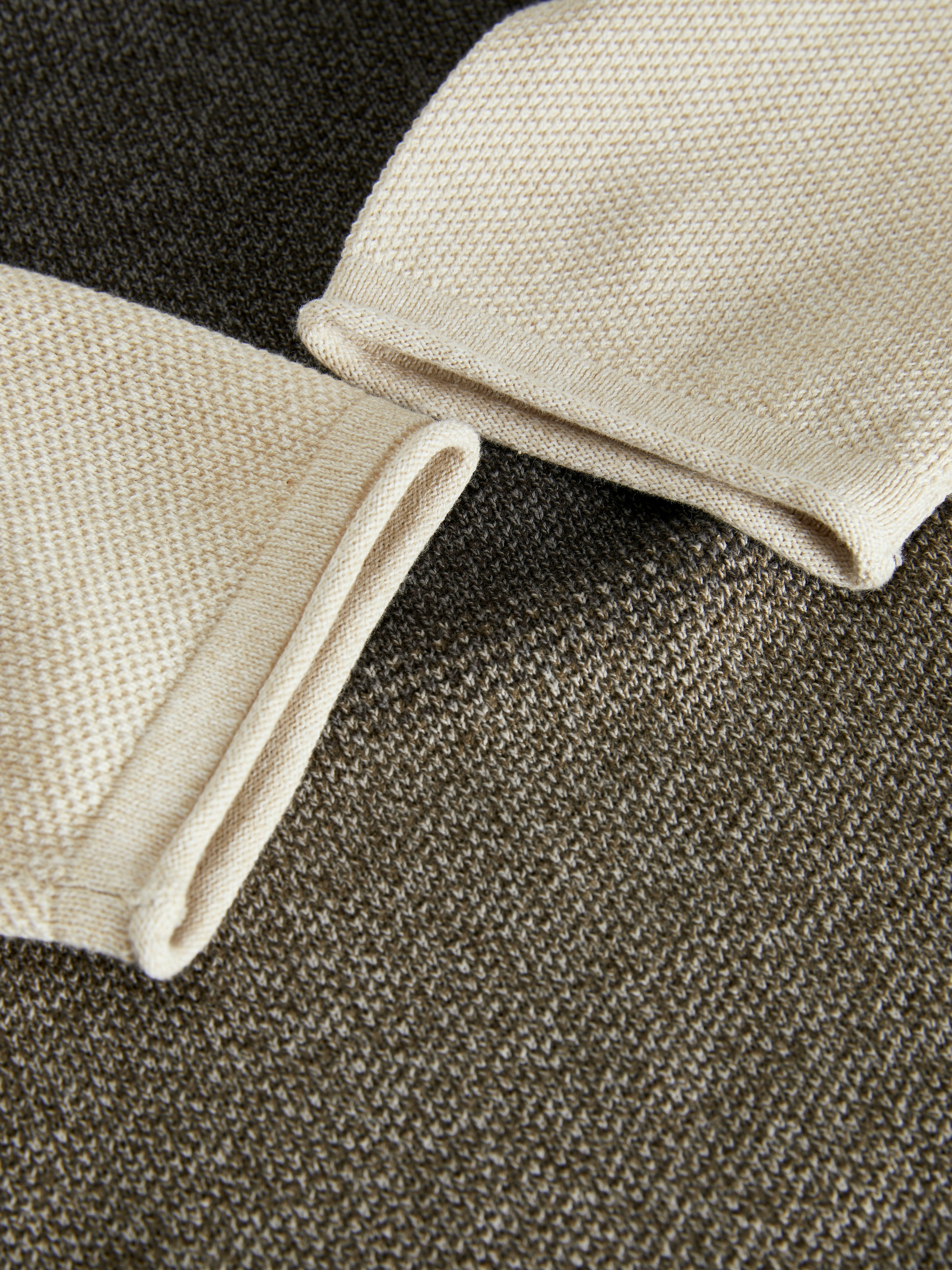 Jack & Jones »JJEHILL KNIT CREW NECK NOOS« mit Strukturstrick