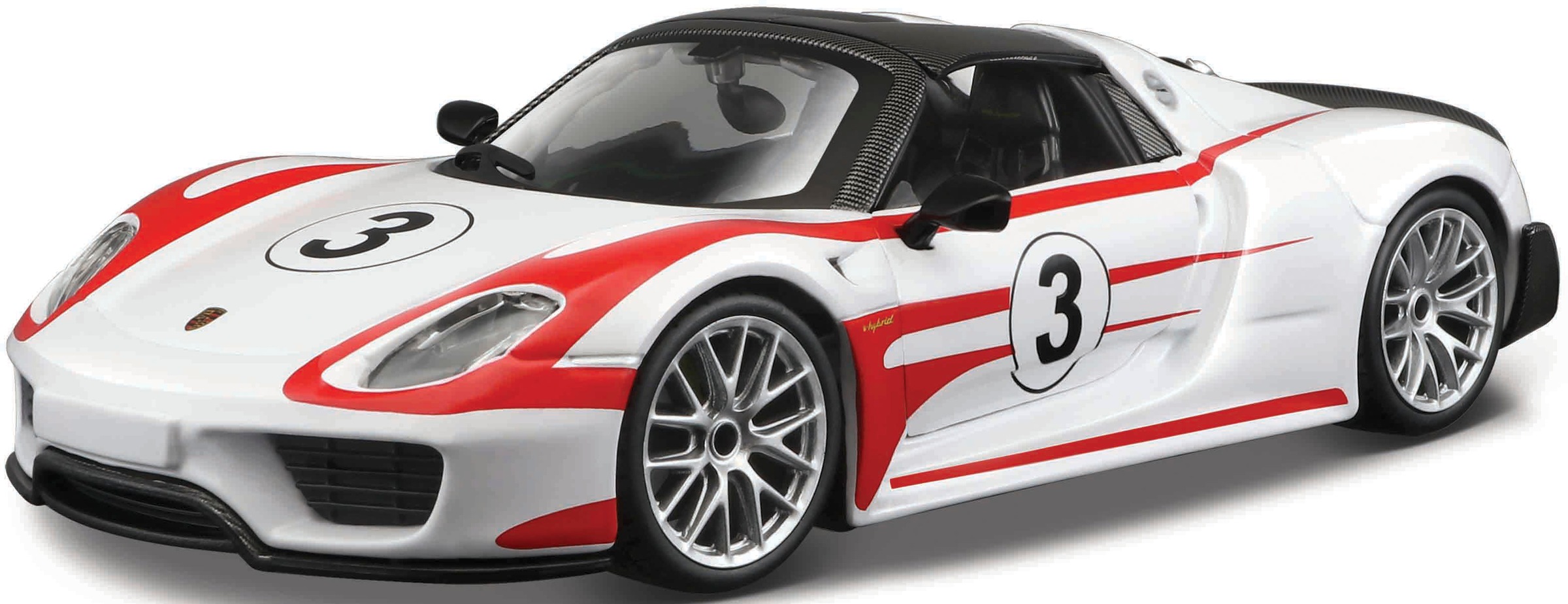 Sammlerauto »Racing Porsche 918 Spyder, Weissach«, 1:24