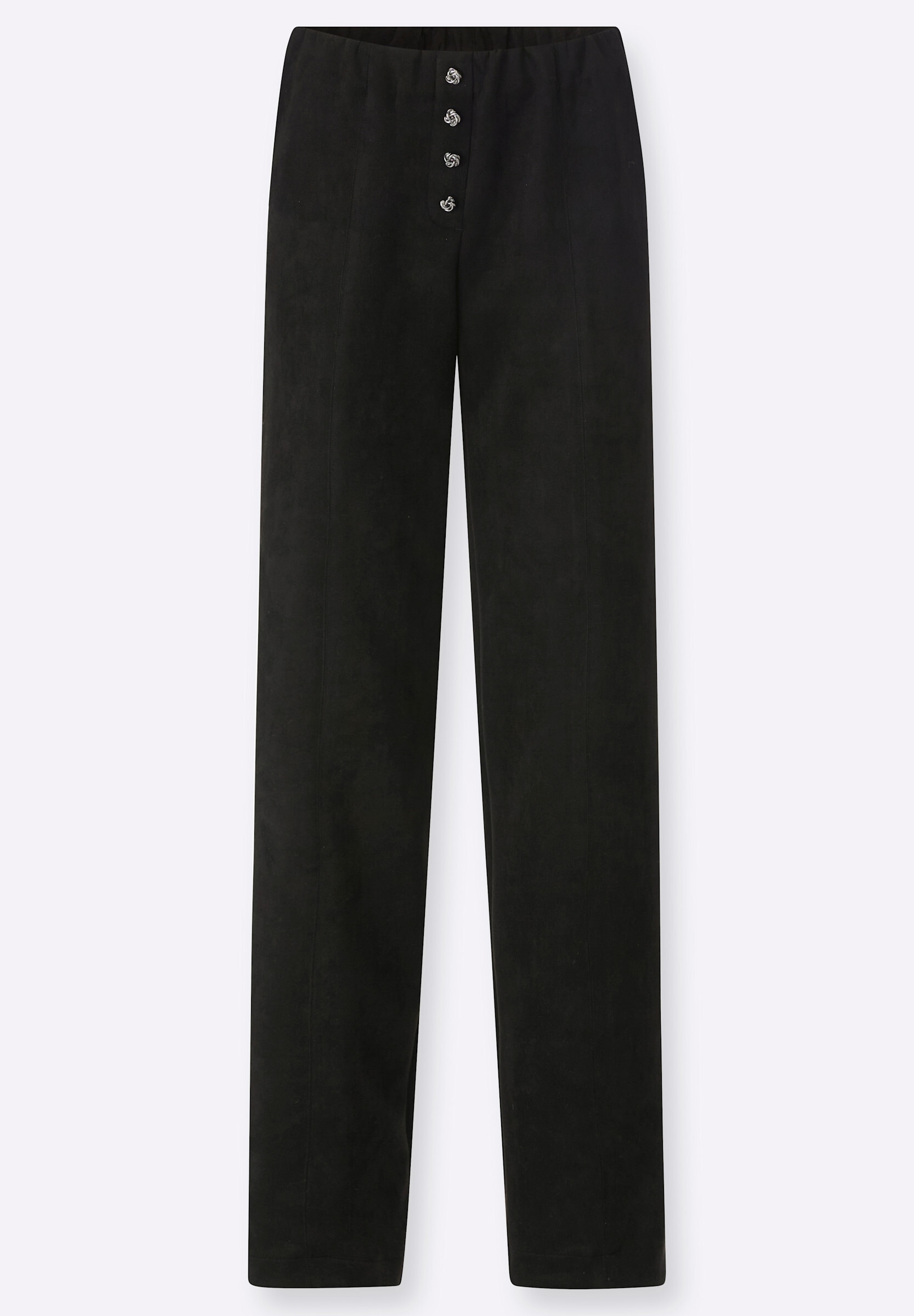 creation L Schlupfhose »Velourslederimitat-Hose Hose aus Veloursleder-Imitat«