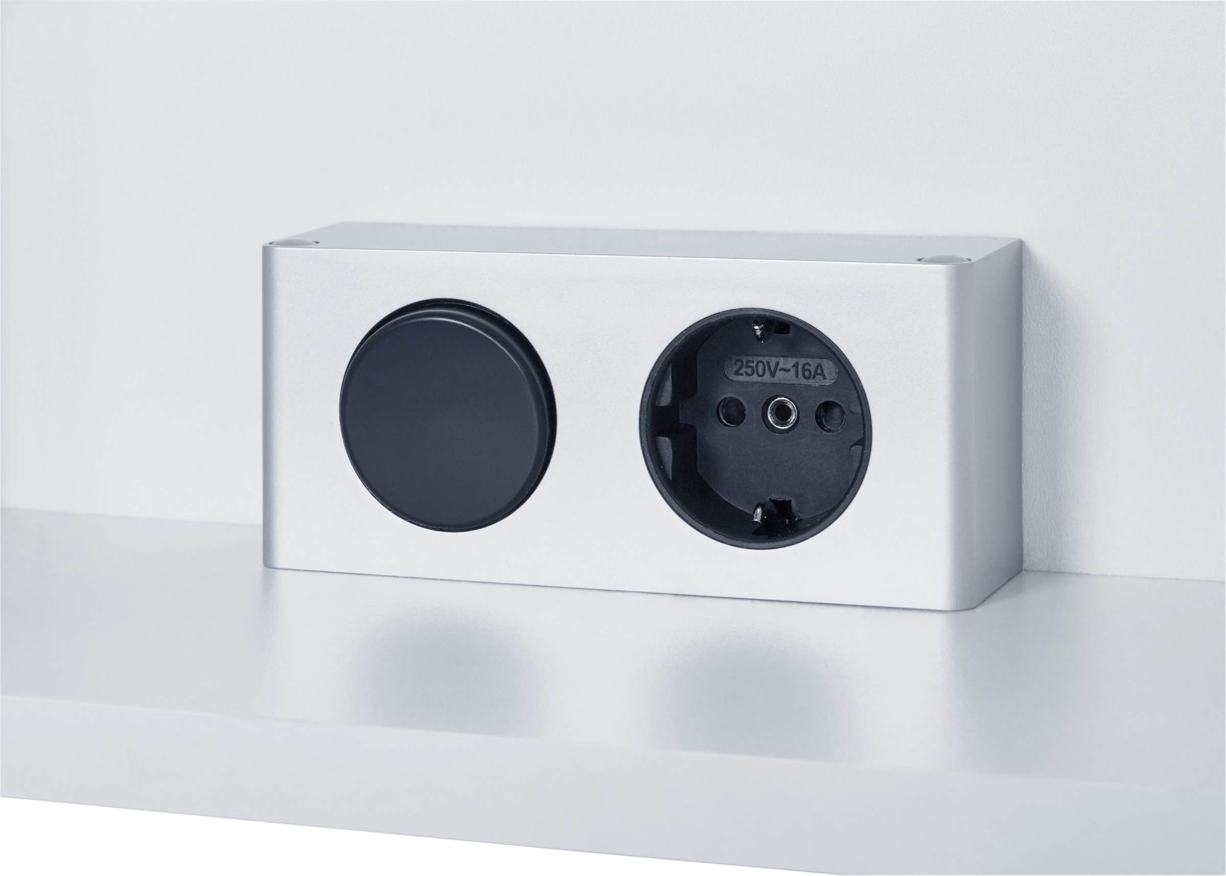 welltime Spiegelschrank »Flex«, Breite 100 cm, mit 3D-Spiegeleffekt