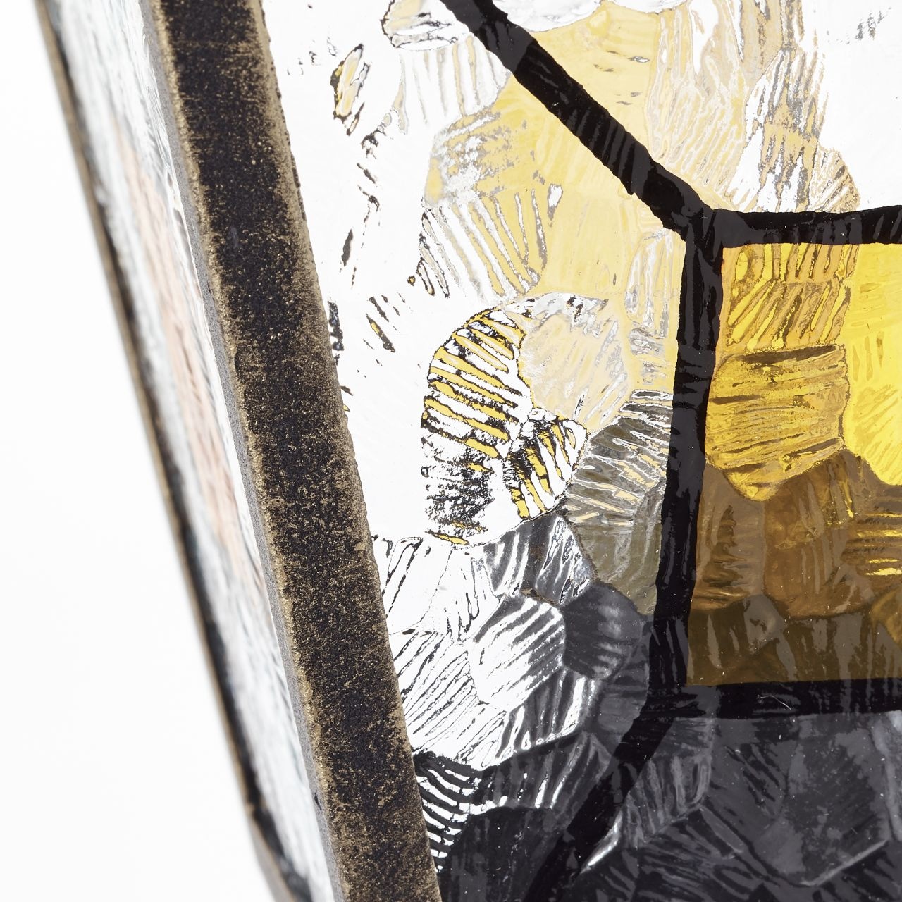 Brilliant Pollerleuchte antik schwarz Garantie kaufen Höhe, online Metall/Glas, cm flammig-flammig, E27, 3 120 mit Jahren XXL | »Janel«, goldfarben 1