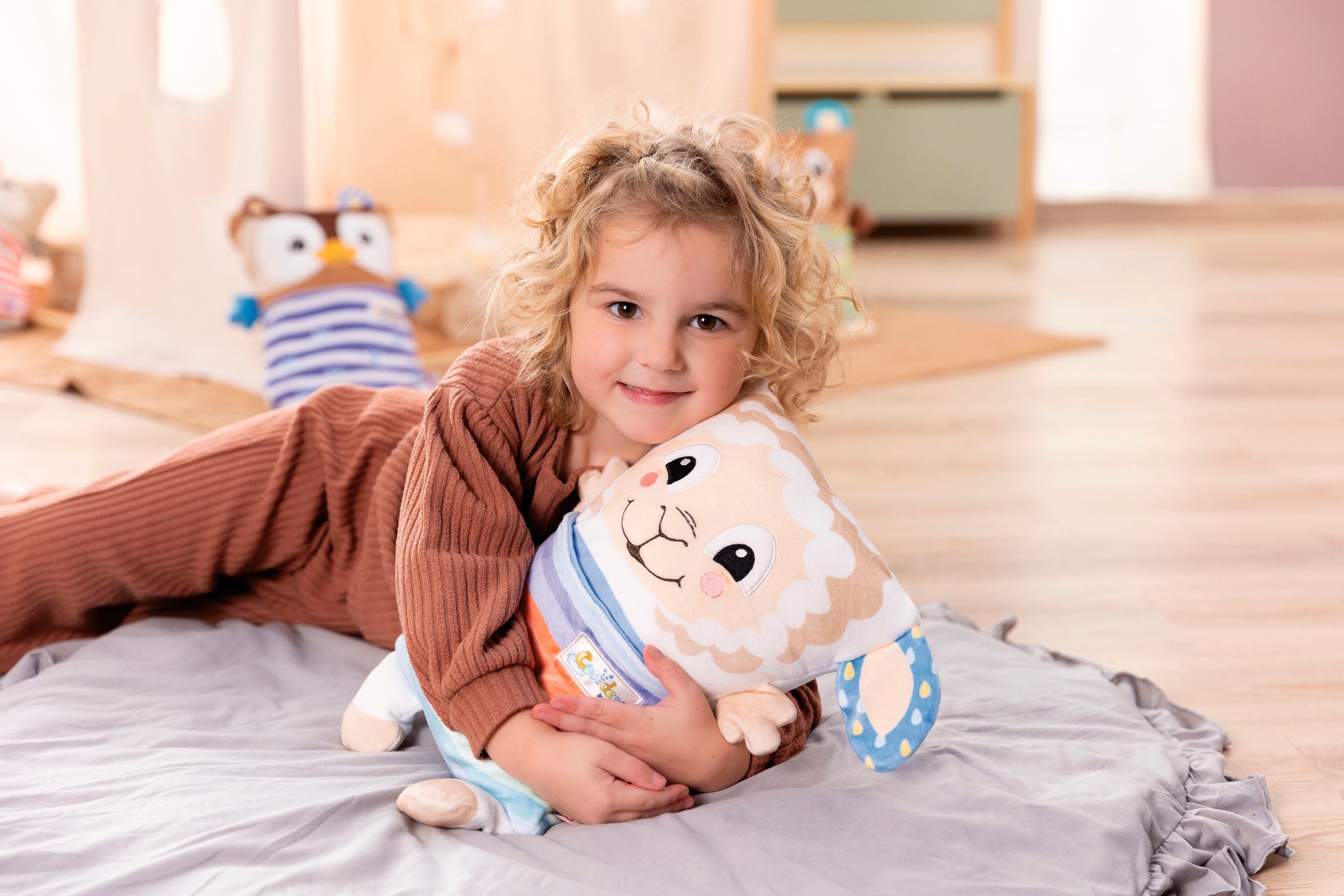 Nici Kuscheltier »Cosidoos, Schaf mit Wendefunktion 30x20 cm« enthält recyceltes Material (Global Recycled Standard)