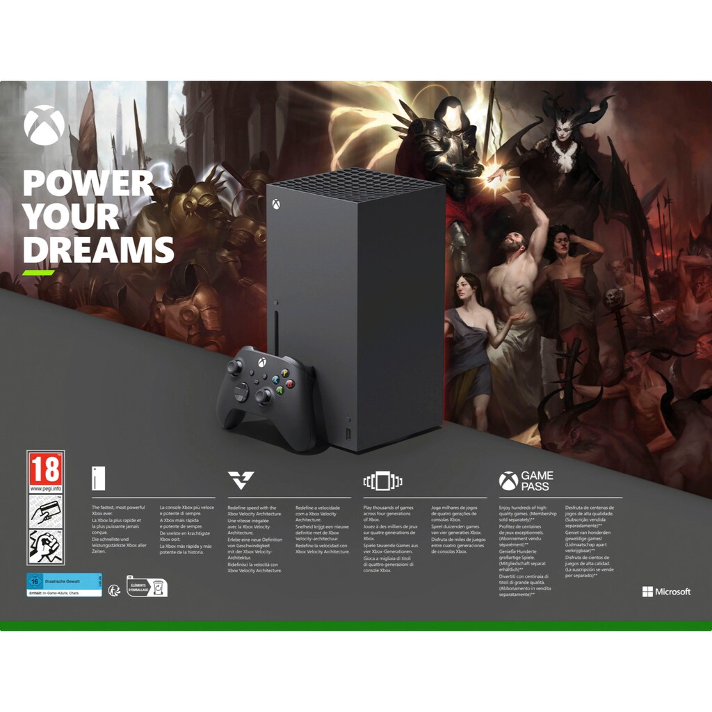Xbox Spielekonsole »Series X - Diablo IV Bundle«