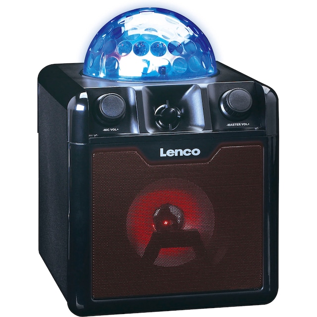 Lenco Party-Lautsprecher »BTC-055BK - Karaoke Lautsprecher mit Bluetooth und  Mikrofon«, (1 St.) ➥ 3 Jahre XXL Garantie | UNIVERSAL