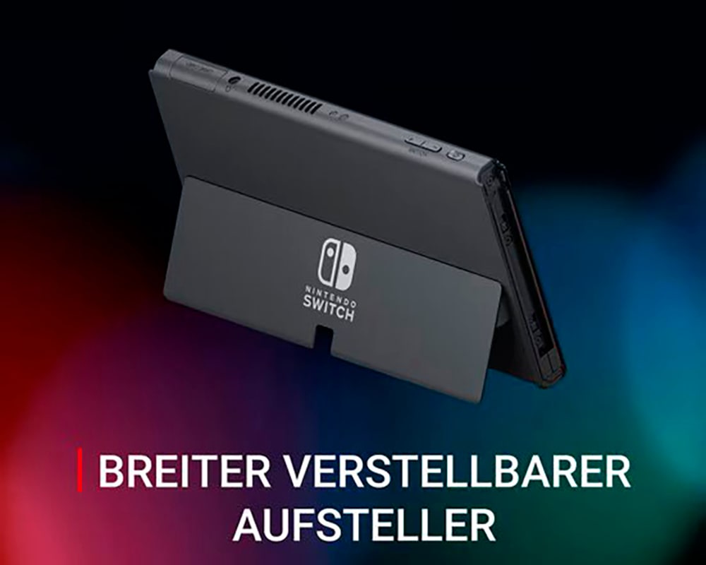 Nintendo Switch Konsolen-Set »OLED weiß inkl. Mario Party Jamboree und exklusiver Nintendo Decke«