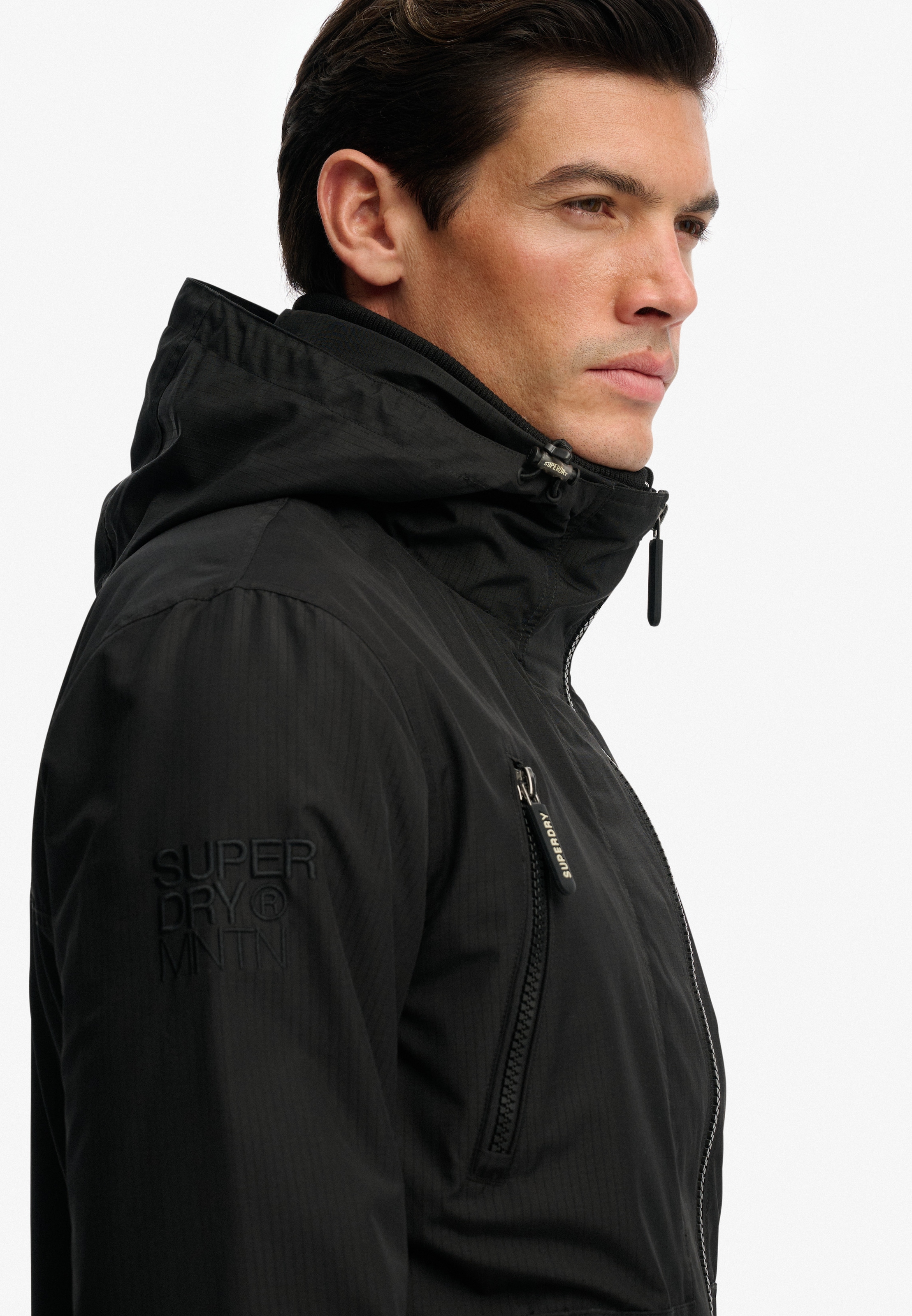 Superdry Windbreaker »HOODED MTN WINDBREAKER JACKET« mit Kapuze
