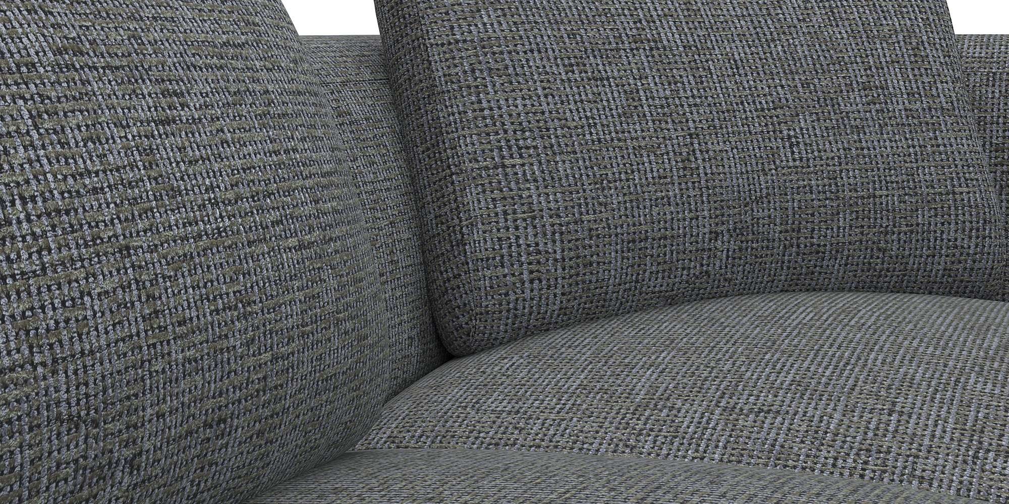 FLEXLUX Ecksofa »Torino, rund, L-Form, Sofa-Ecke mit Ottomane«, Modernes, organisches Sofa-Design, Kaltschaum, Wellenunterfederung