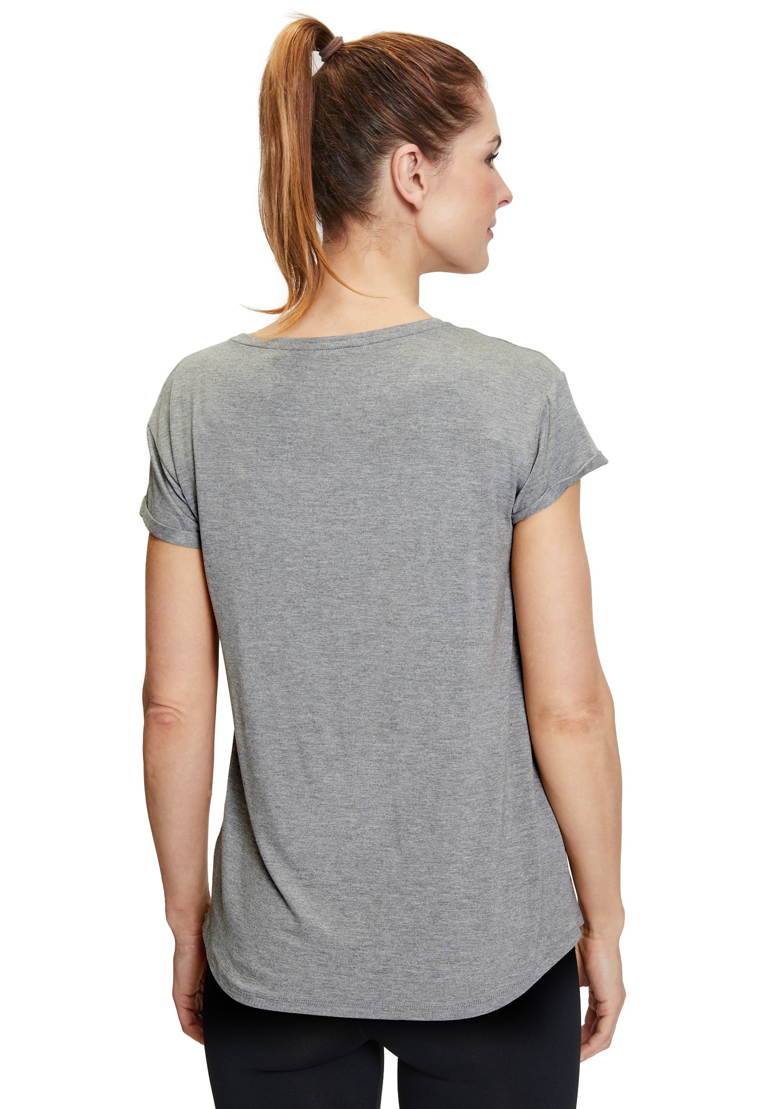 Betty Barclay Kurzarmshirt »Rundhals-Shirt mit Raffung«