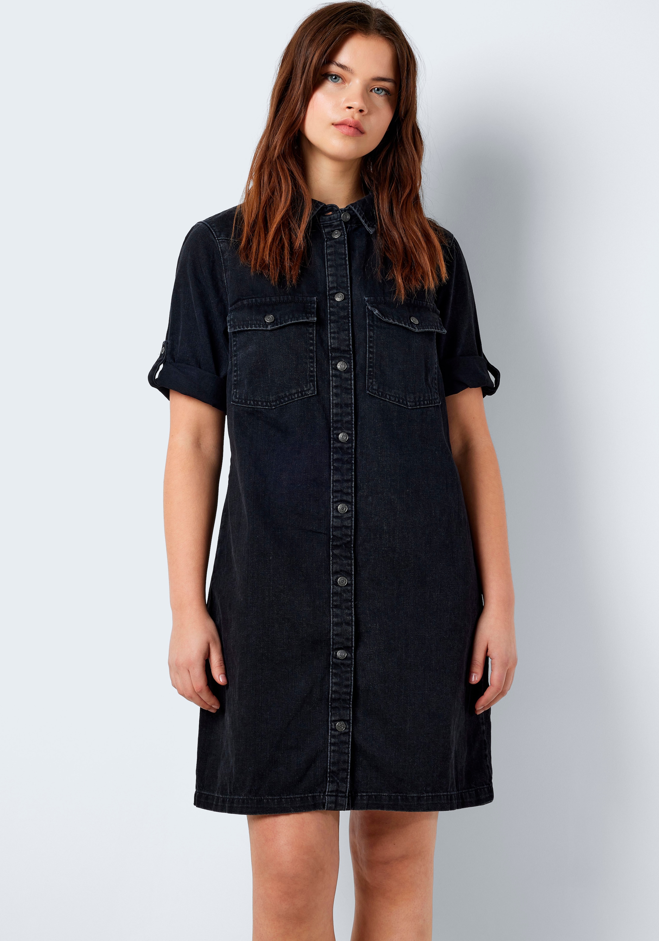 Jeanskleid »NMNEW SIGNE S/S DENIM DRESS WG001BL NOOS«