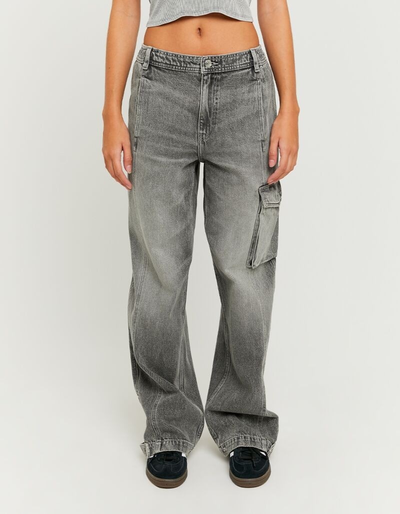 Tally Weijl Cargojeans »SPADEGINNA« Baumwolle , baggy