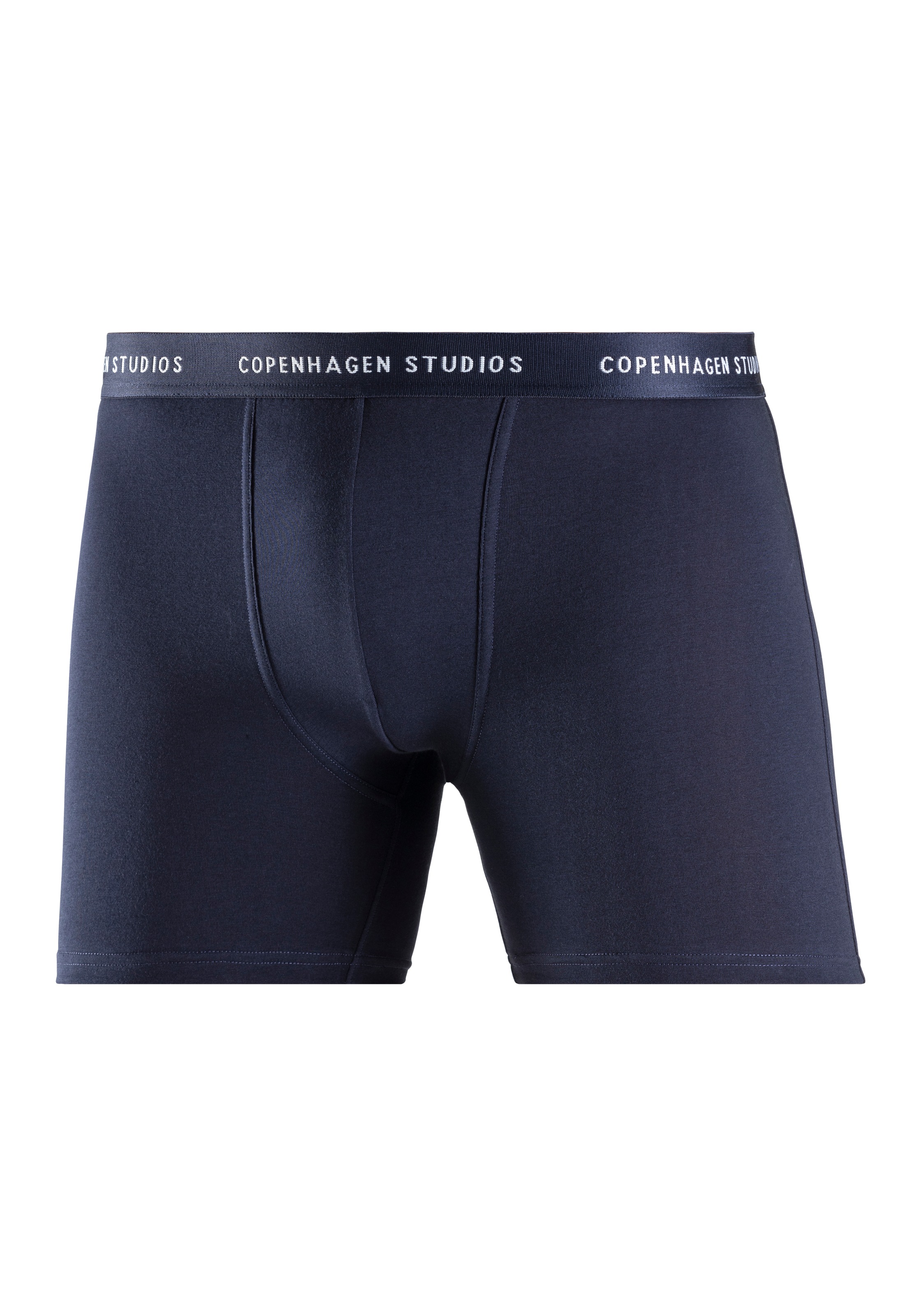Copenhagen Studios Boxer »Boxershorts für Herren«, (3 St.), mit längerem Bein und Logobund
