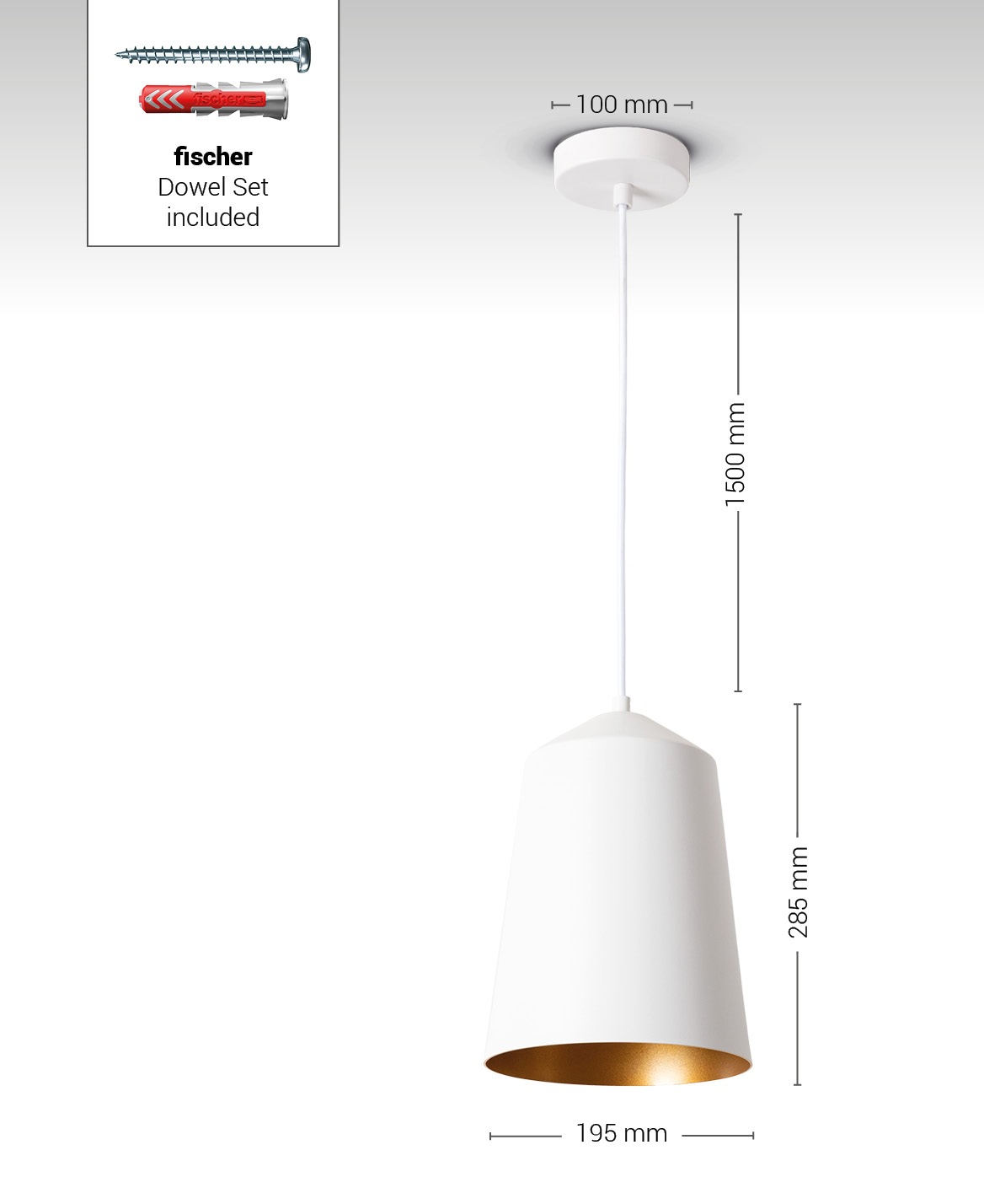 Paco Home Deckenleuchte »Jackson«, 1 flammig, Leuchtmittel E27 | ohne Leuchtmittel, Wohnzimmer Aluminium Pulverbeschichtet Industrial Design E27