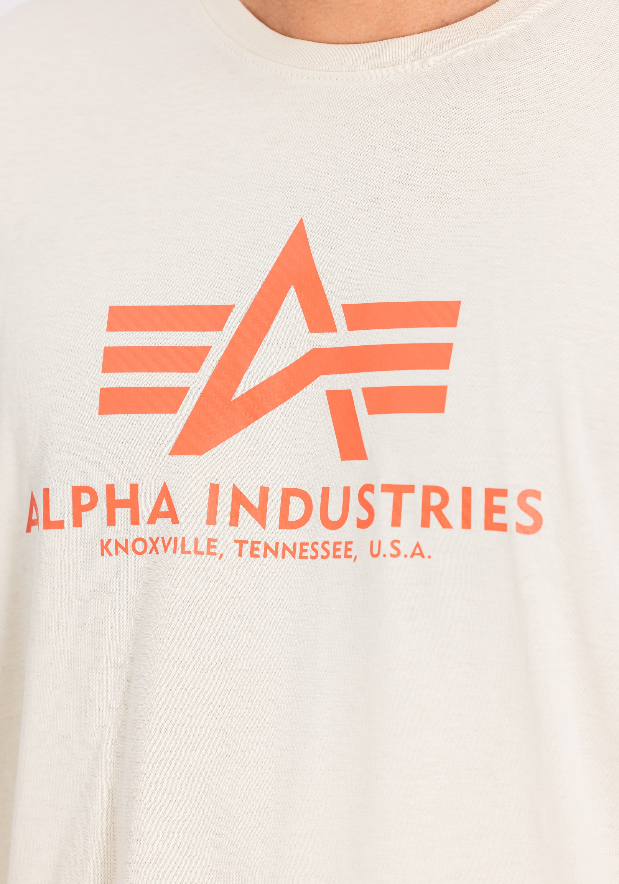 Alpha Industries T-Shirt »Alpha Industries Men - T-Shirts Basic T-Shirt BL Carbon«