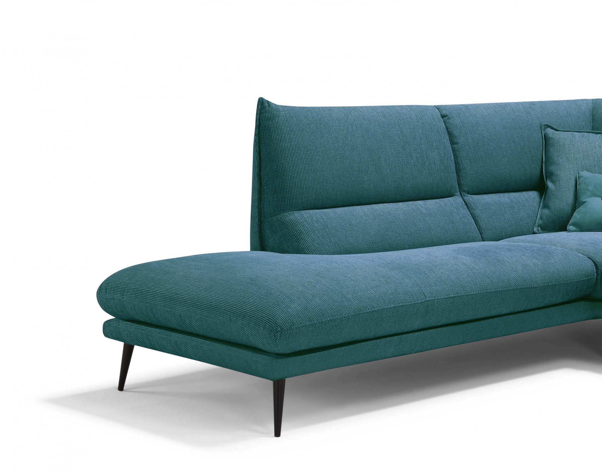 Egoitaliano Ecksofa »FUNNY, hochwertiges und aktuelles Design, bequeme Rückenlehne«, toller Sitzkomfort, L-Form