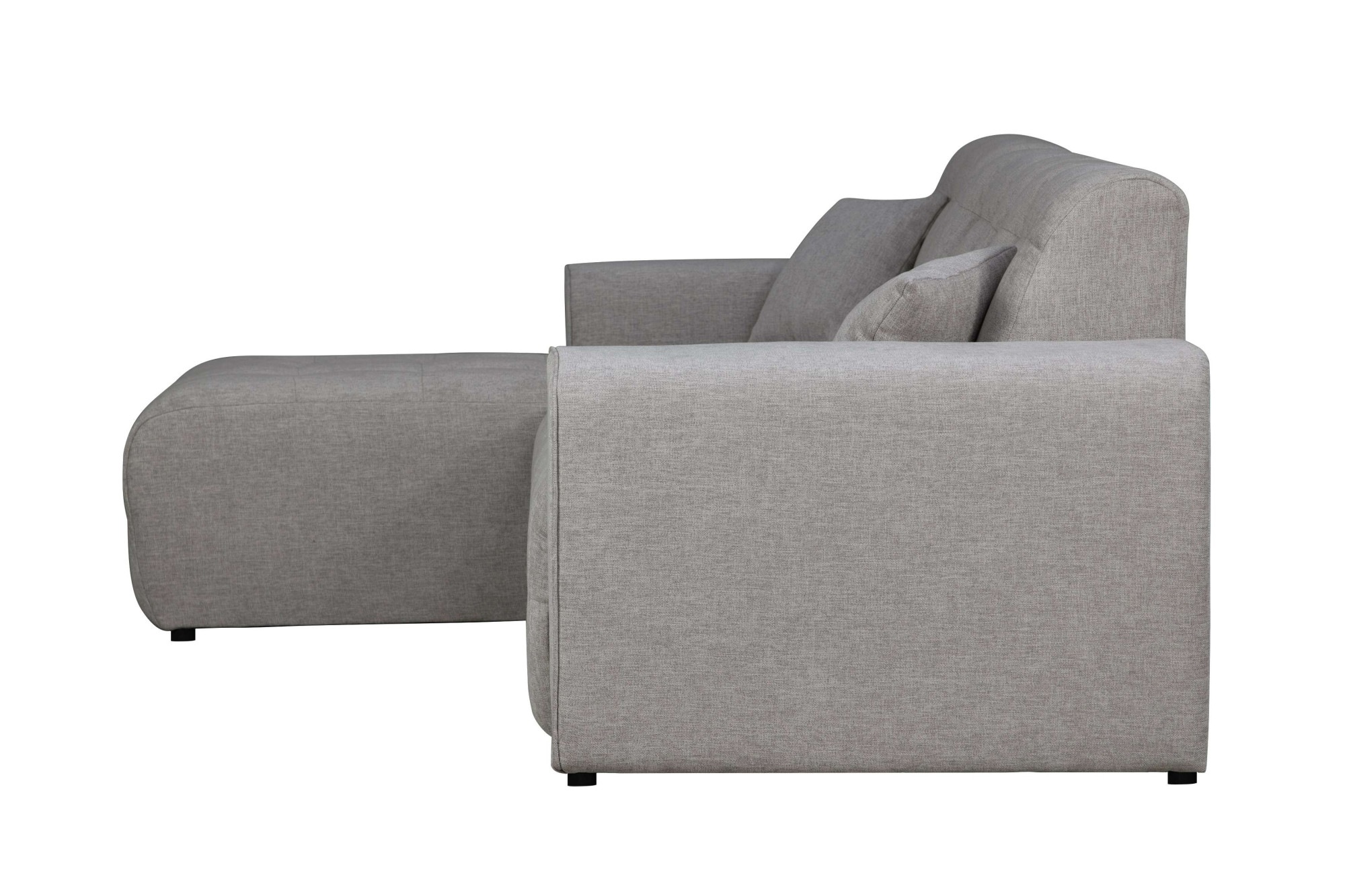 Home affaire Ecksofa »Nosia L-Form«, incl. 2 Zierkissen, mit feiner Steppung