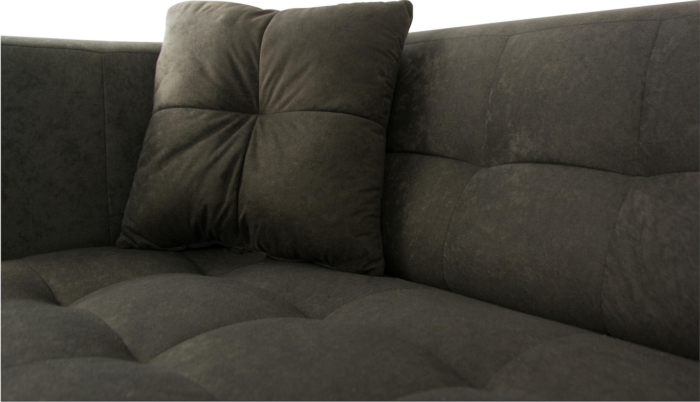 Home affaire 3-Sitzer »Bengo« mit Steppung im Sitz- und Rückenbereich, incl. Zierkissen