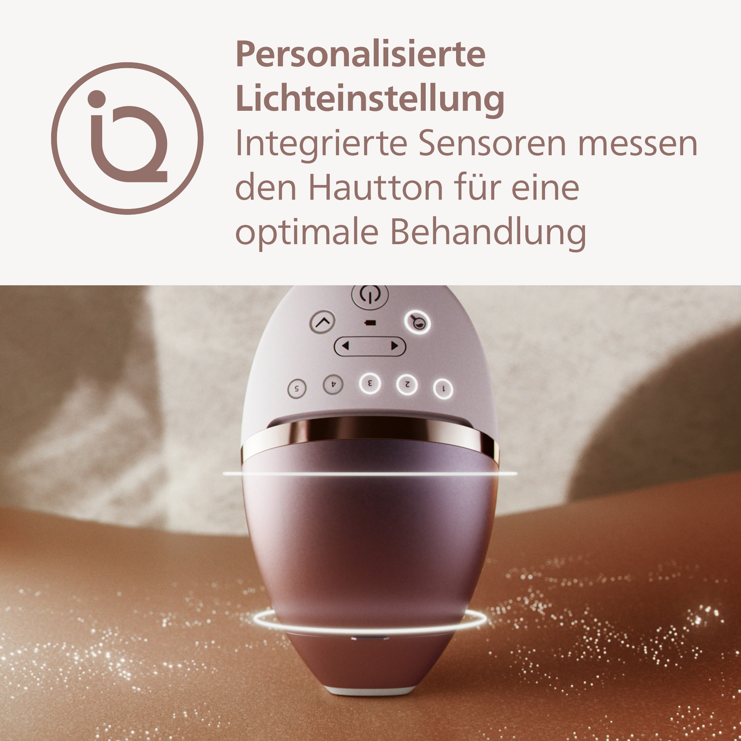 Philips IPL-Haarentferner »Lumea S9900 BRI951/01«, 450.000 Lichtimpulse, kabellos, 2 SkinAI Funktionen