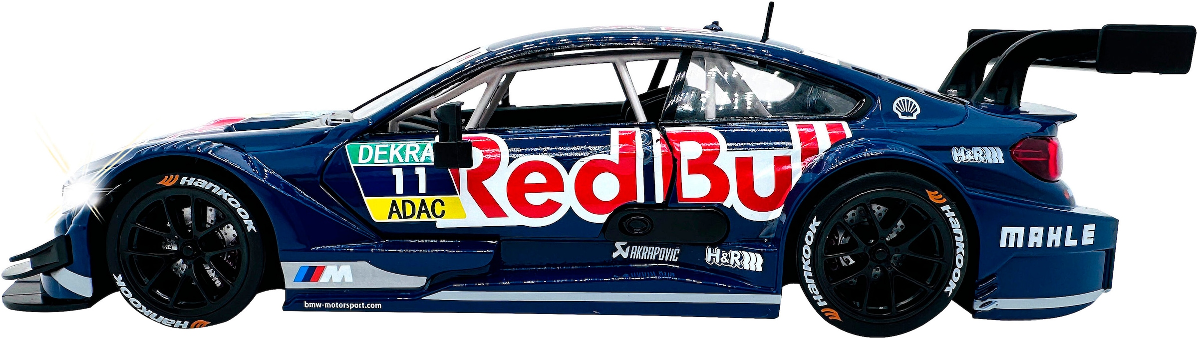 Jamara Spielzeug-Auto »Diecast,  BMW M4 DTM blau inklusive Batterien« LED Licht; Maßstab 1:24