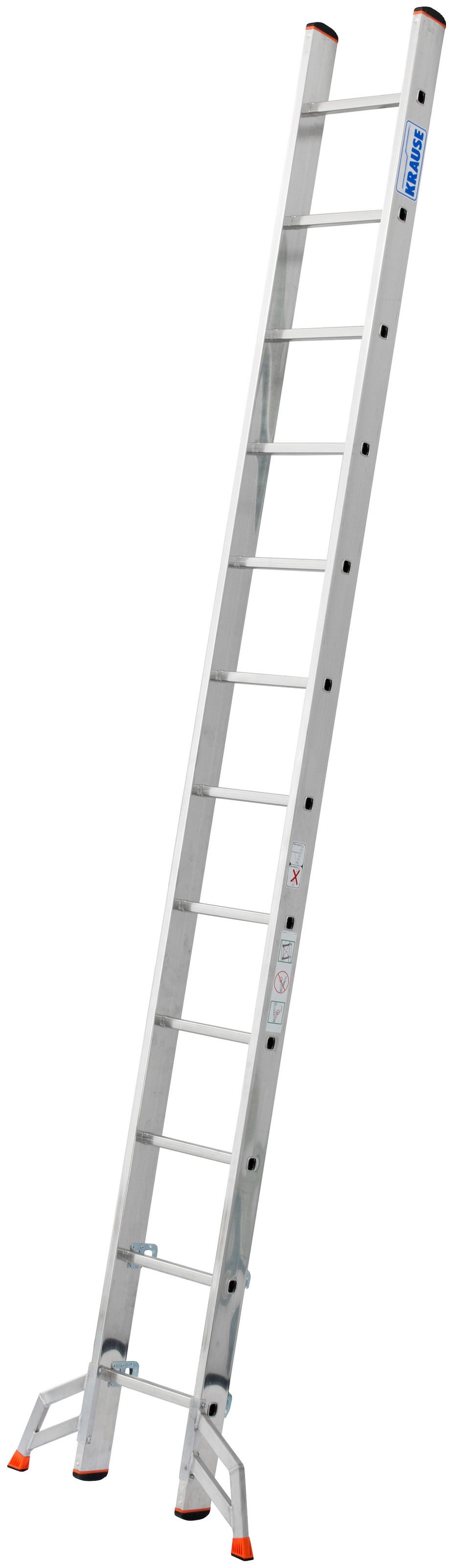 KRAUSE Vielzweckleiter »Tribilo«, Alu, 3x12 Sprossen, Arbeitshöhe ca. 930 cm