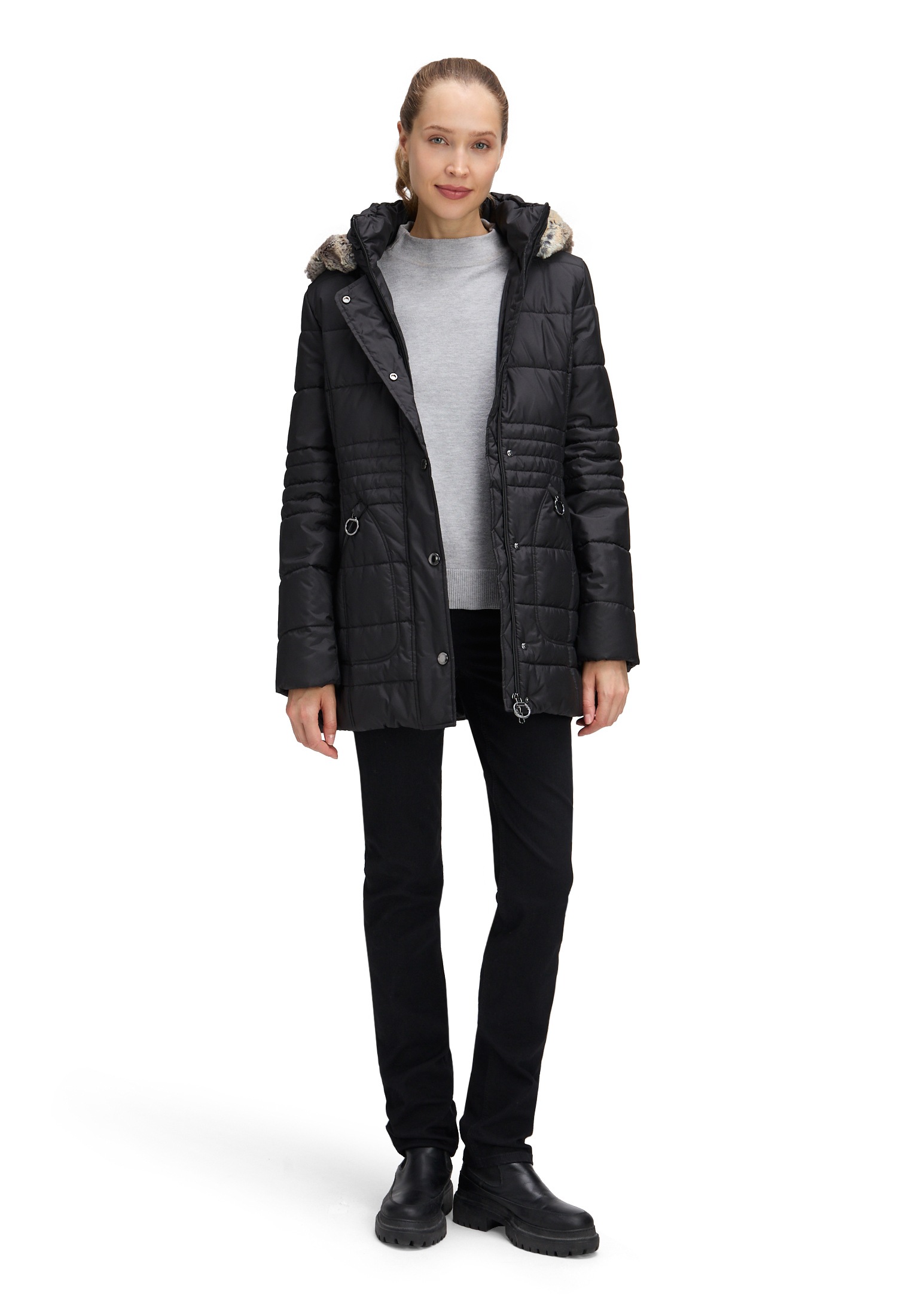 Betty Barclay Outdoorjacke »Outdoorjacke mit abnehmbarer Kapuze«