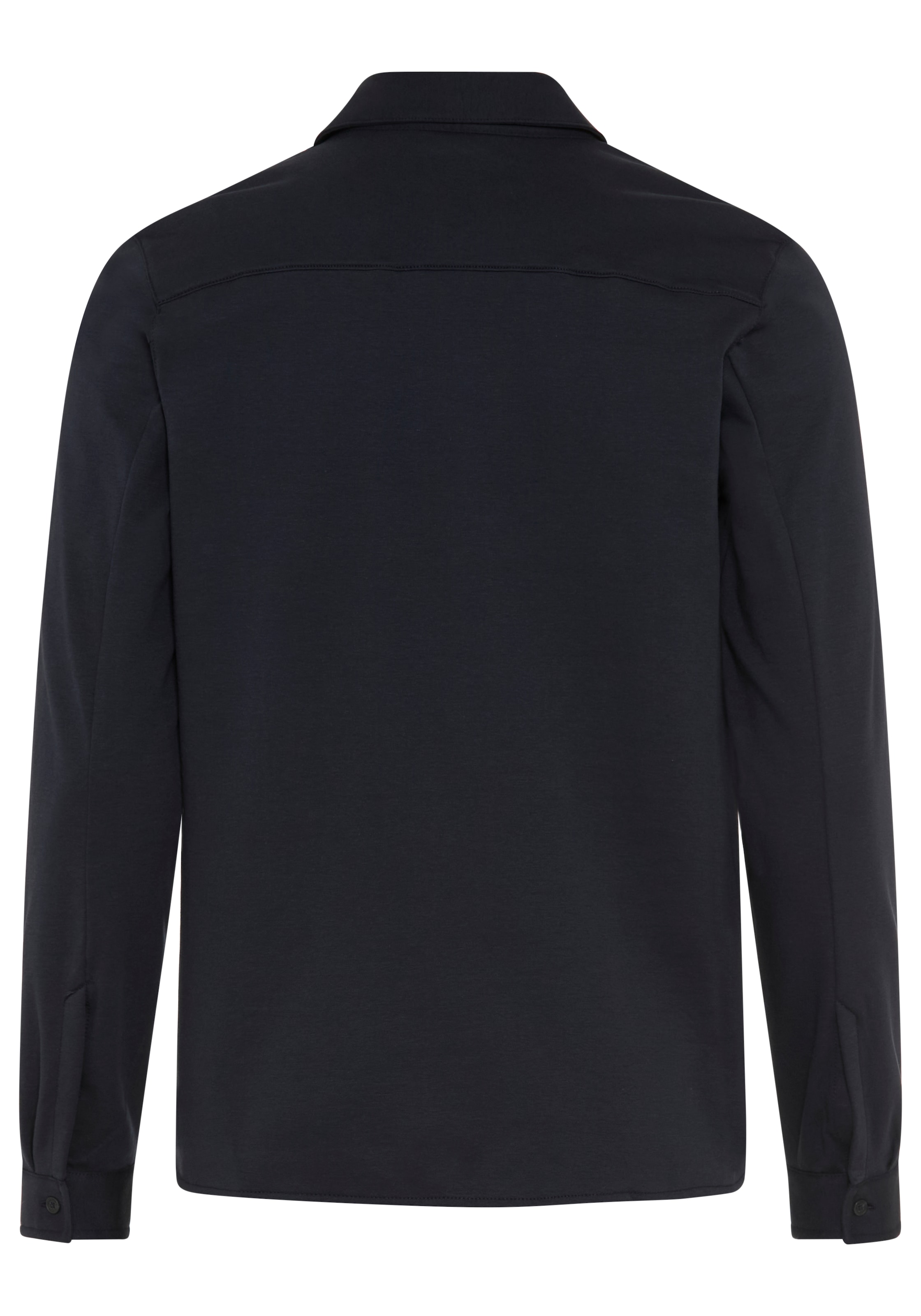 Marc O'Polo Langarm-Poloshirt regular fit aus weichem Bio-Baumwoll-Jersey