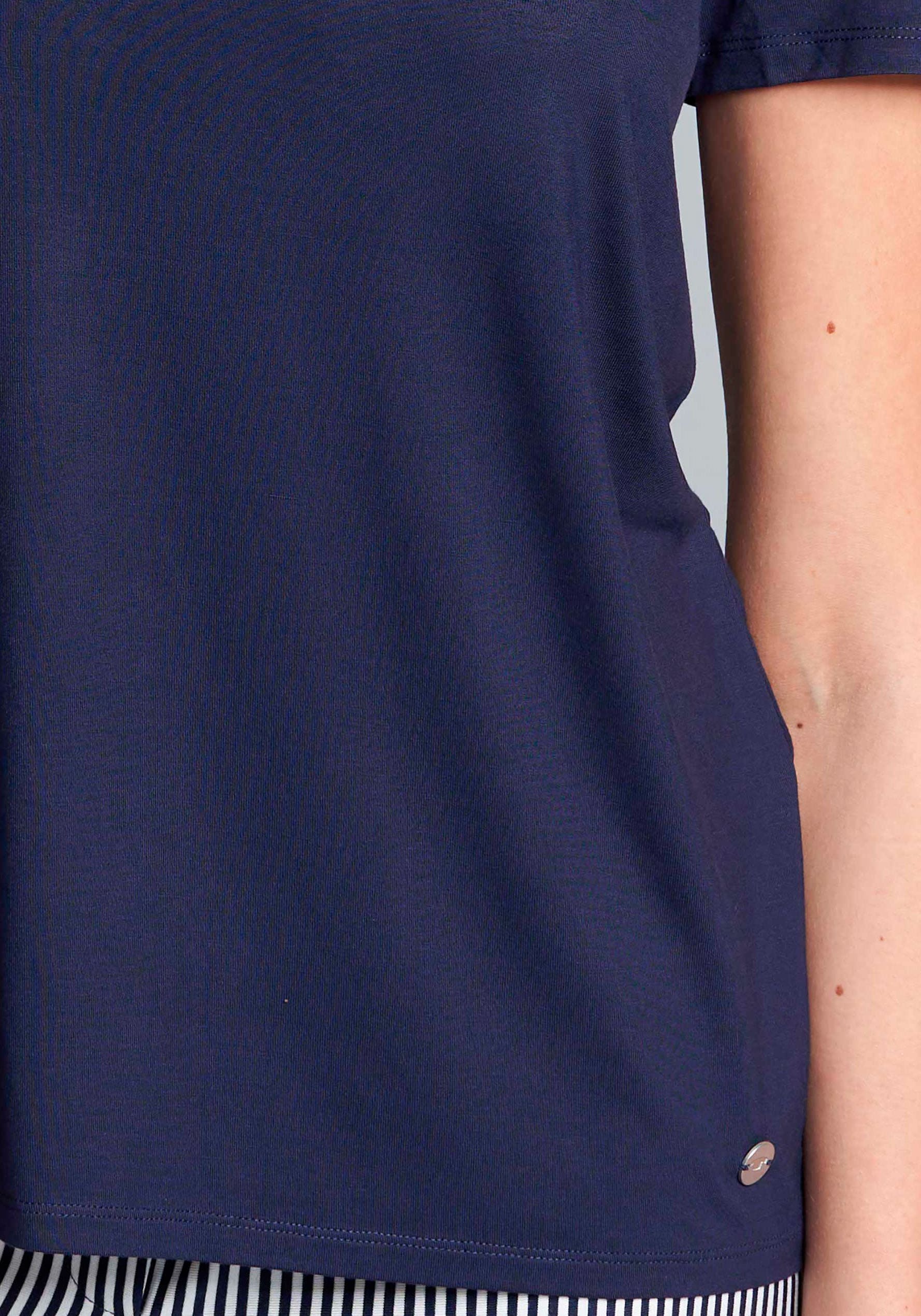 TOM TAILOR T-Shirt »Florence«, Kurzarm, Rundhalsausschnitt