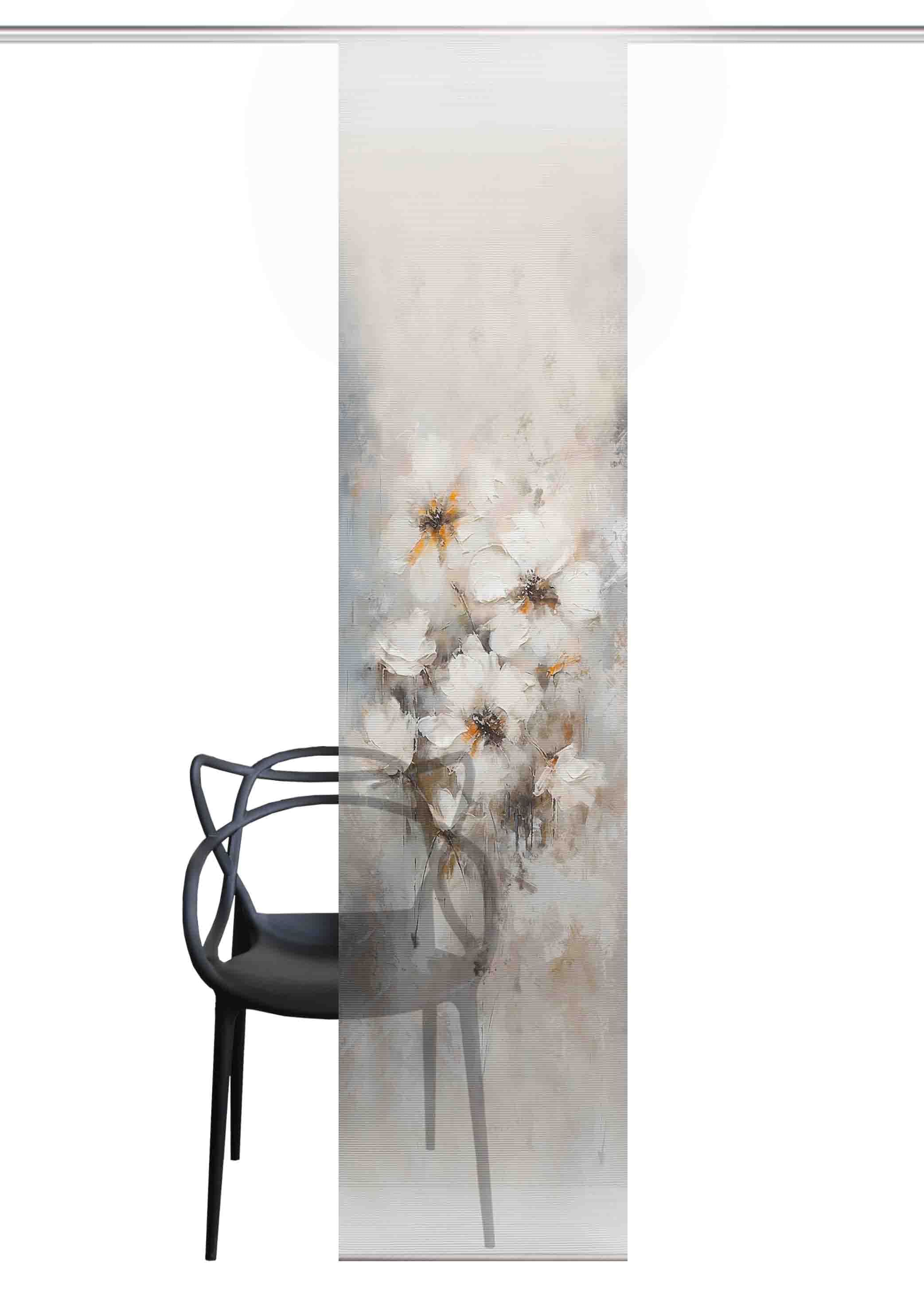 HOME in green Schiebegardine »ARISTEA« Paneelwagen 1 Stk. tlg. Bambusoptik, recycelt, Digitaldruck