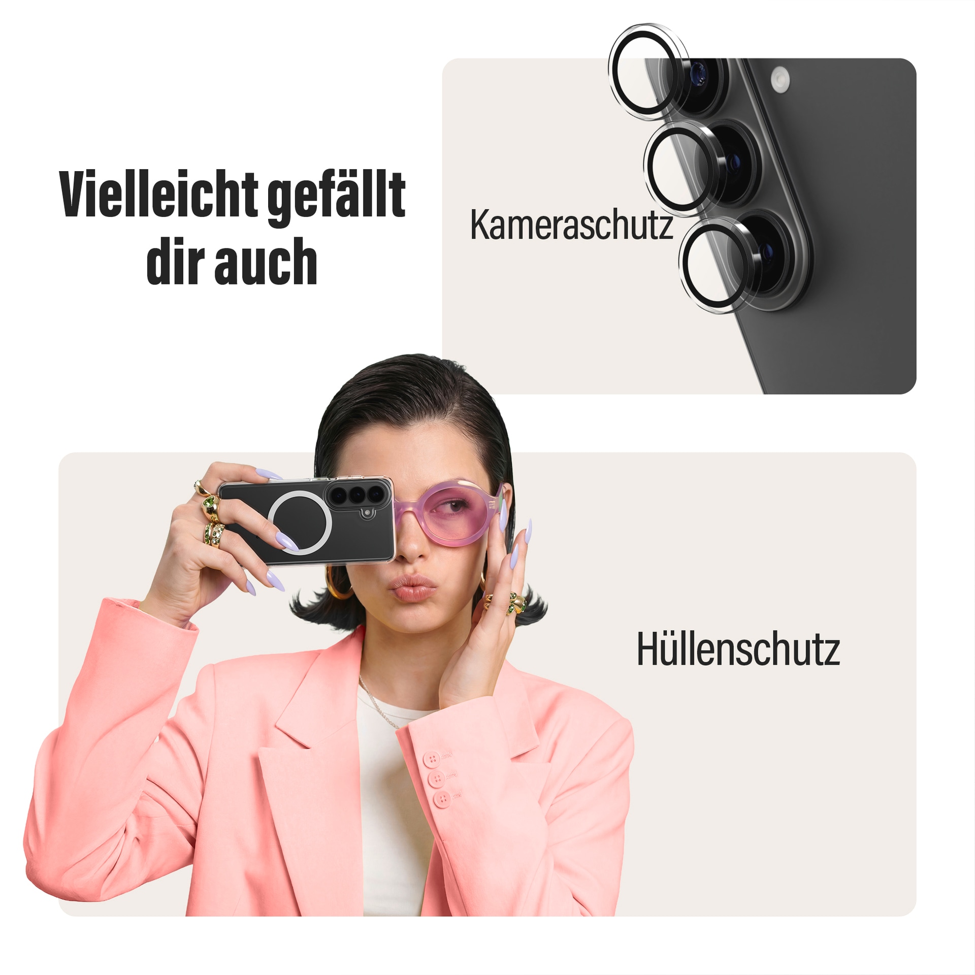 CARE by PanzerGlass Displayschutzglas »Screen Protector« für Samsung Galaxy S26 Displayschutzfolie, Schutzfolie, Bildschirmschutz, kratz- & stoßfest