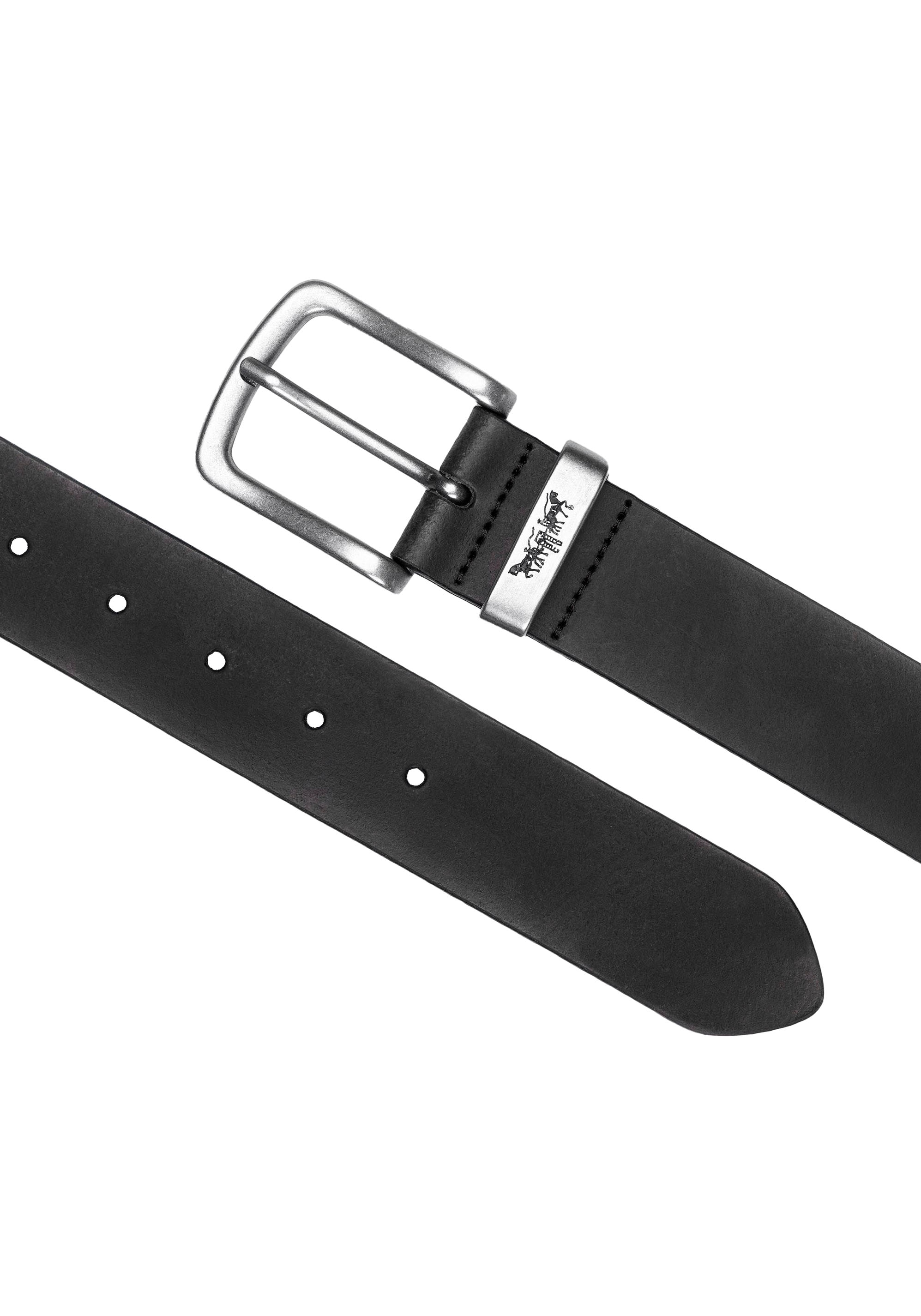 Levi's® Ledergürtel »METAL TWO HORSE KEEPER BELT«, mit Metallschließe