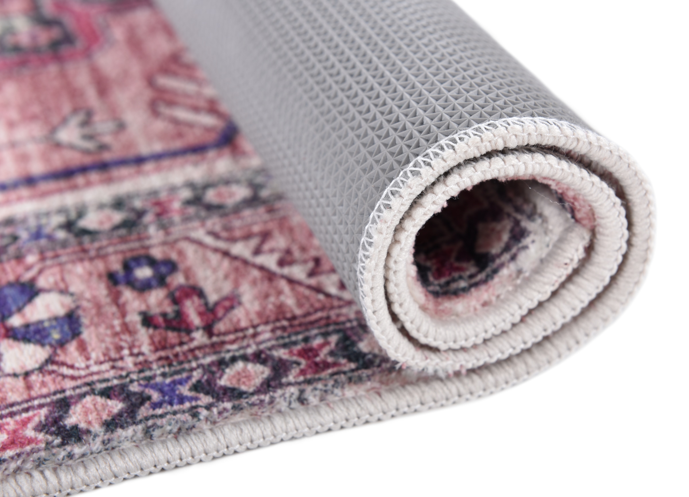 TOM TAILOR HOME Badematte »Oriental Bath FOUR« Höhe 7 mm rutschhemmend beschichtet fußbodenheizungsgeeignet | strapazierfähig Badteppich, Orient-Optik, Vintage Design, waschbar