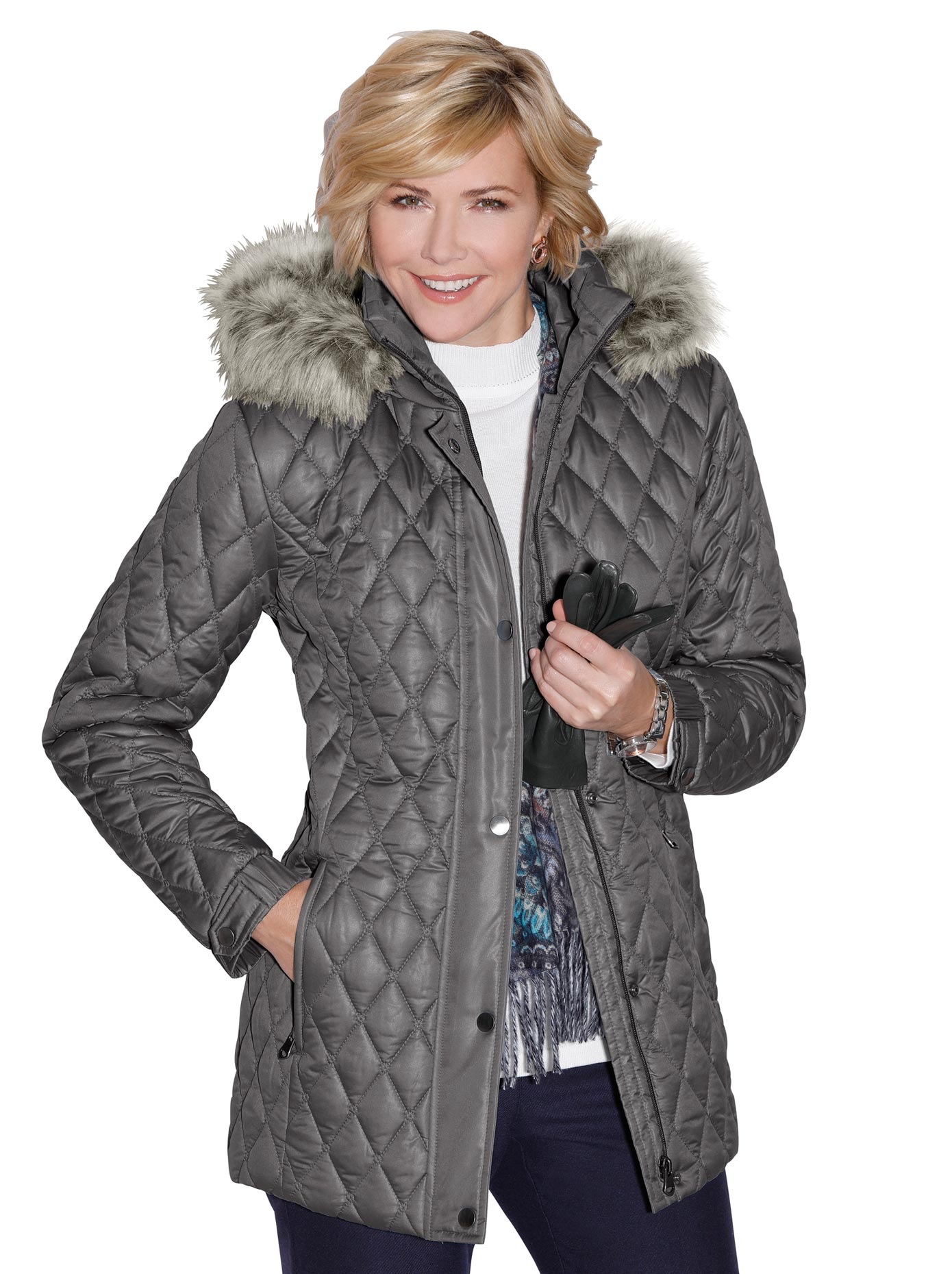Classic Winterjacke, mit Kapuze kaufen