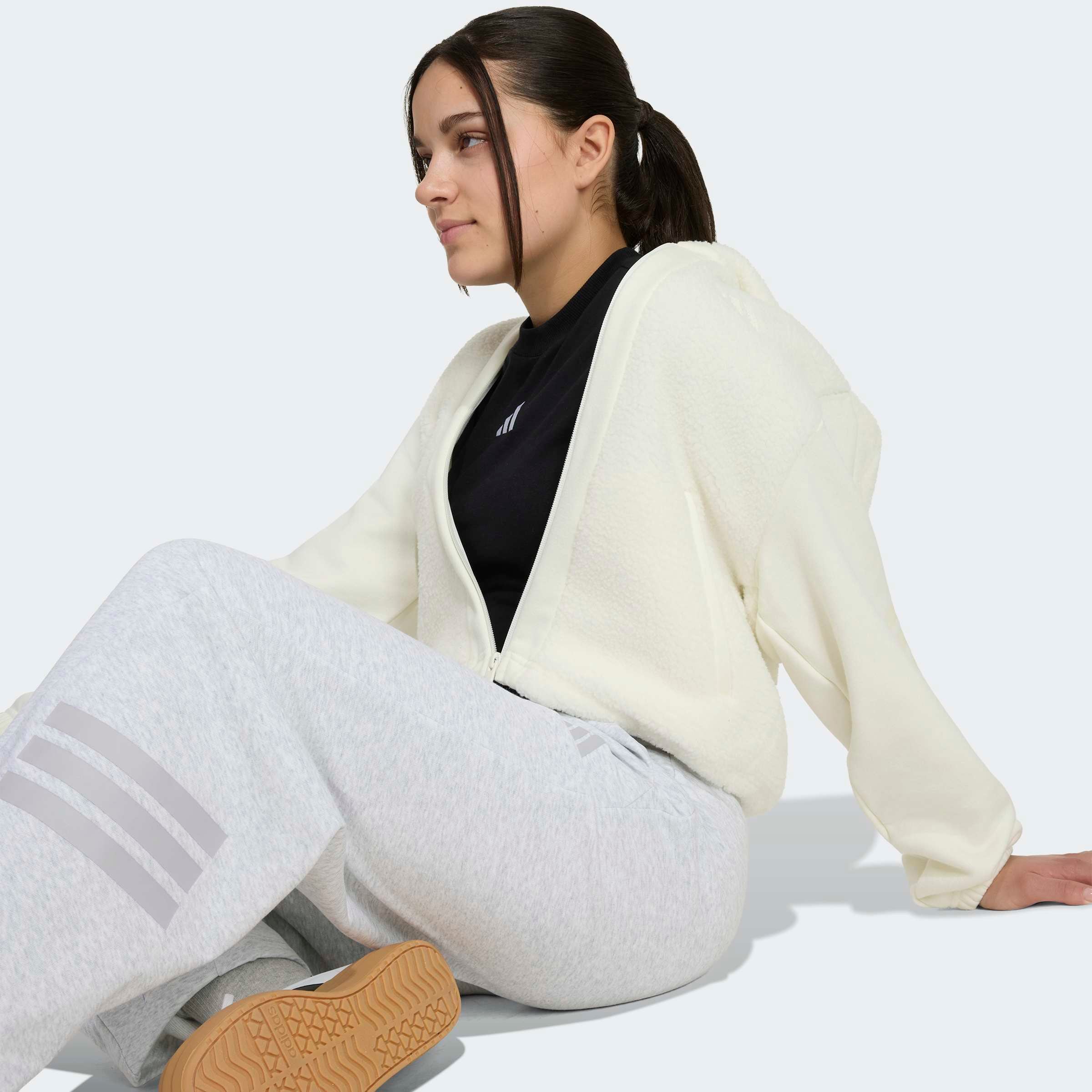 adidas Sportswear Outdoorjacke »JG FI 3S FZ HD«