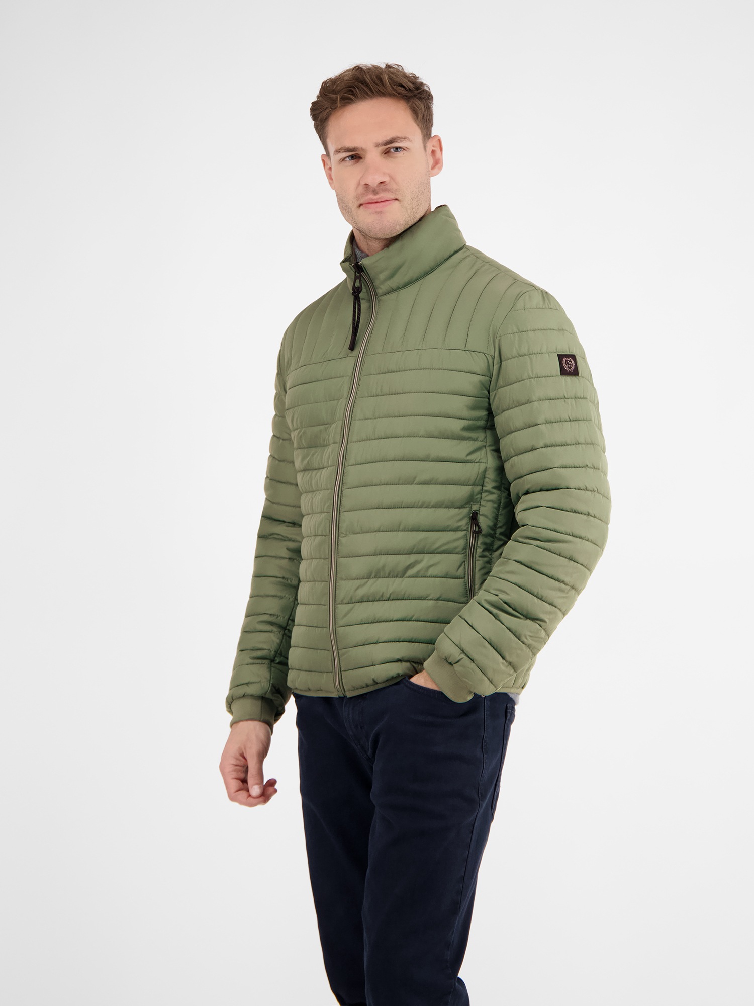 LERROS Steppjacke »LERROS Leichter Herren Steppblouson«, ohne Kapuze, Keine Angabe