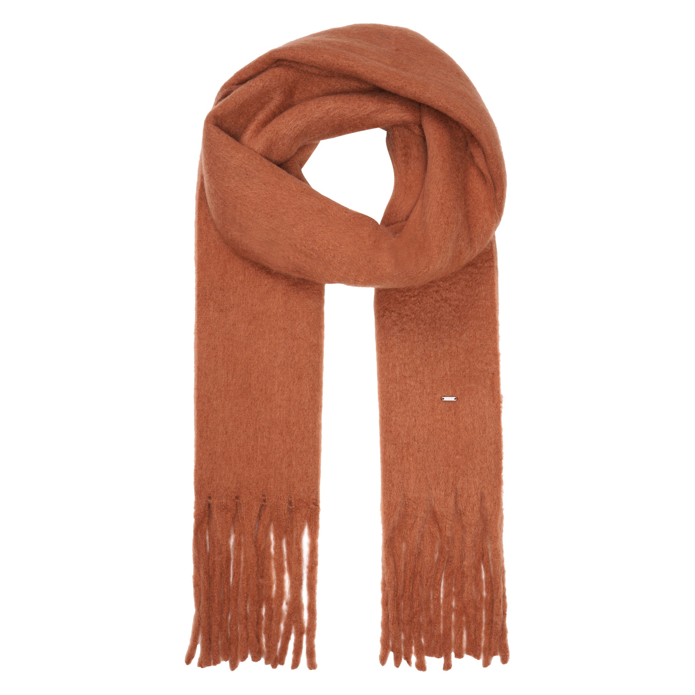 Luhta Schal »LUHTA NAANJOKI« mit Fransen, weiches und luftiges Material, sportlicher Look