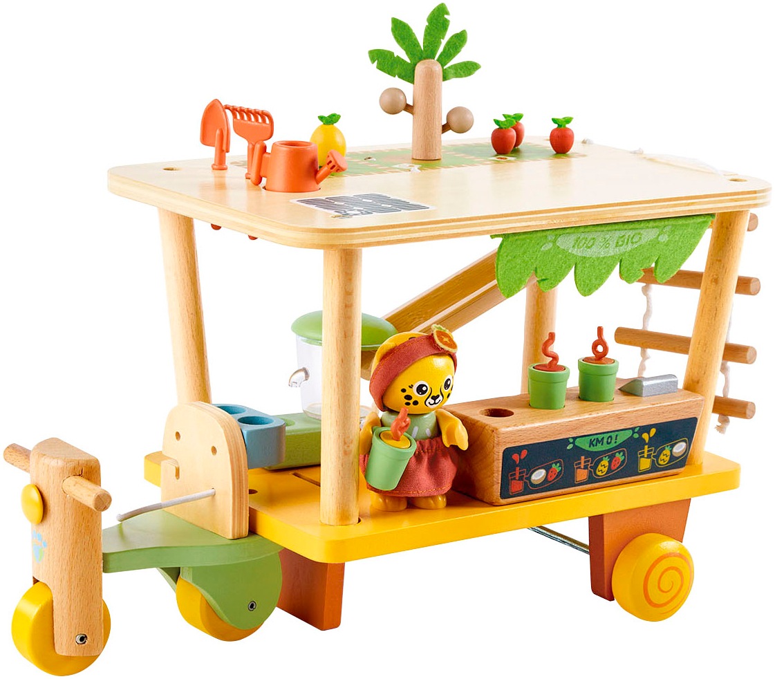 Hape Spielwelt »Green Planet Explorers, Clios Fruchtsaft-Truck«