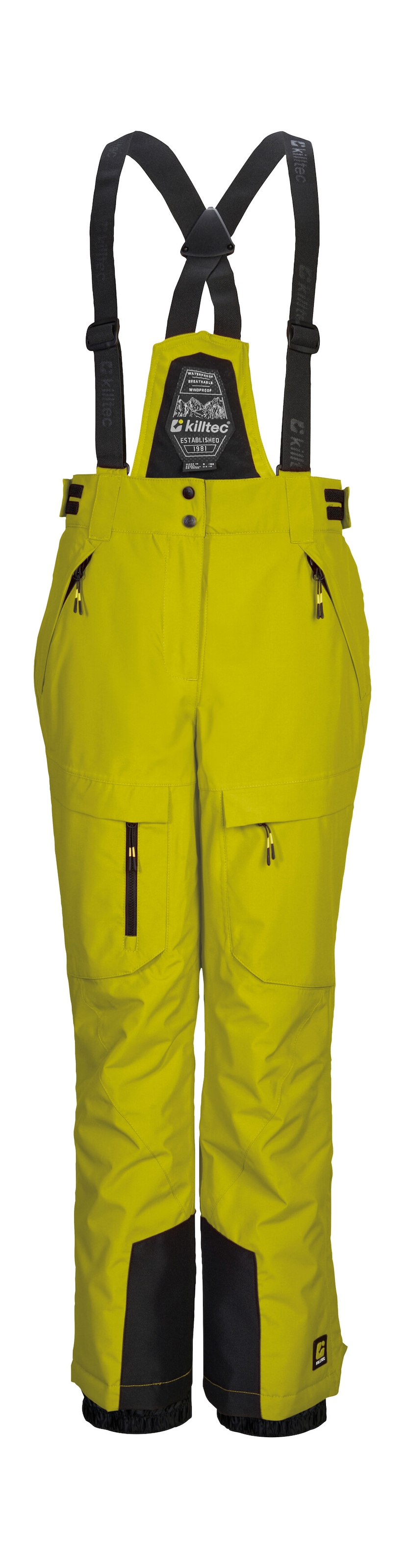 Killtec Skihose »KSW 204 BYS SKI PNTS«  Wasserdichte, atmungsaktive Skihose mit verstellbarem Latz und Trägern