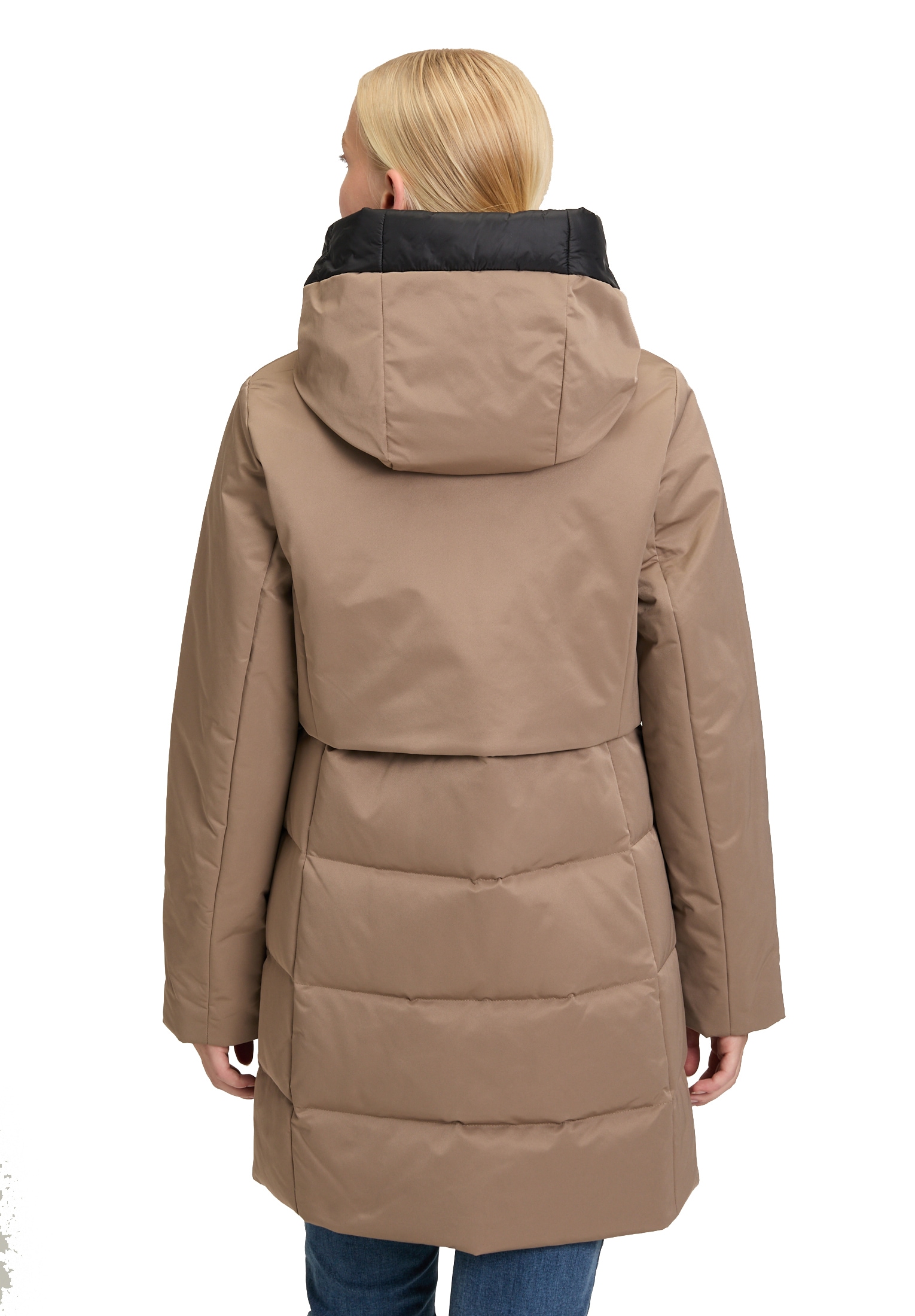 Amber & June Winterjacke »Wintermantel mit Kapuze«