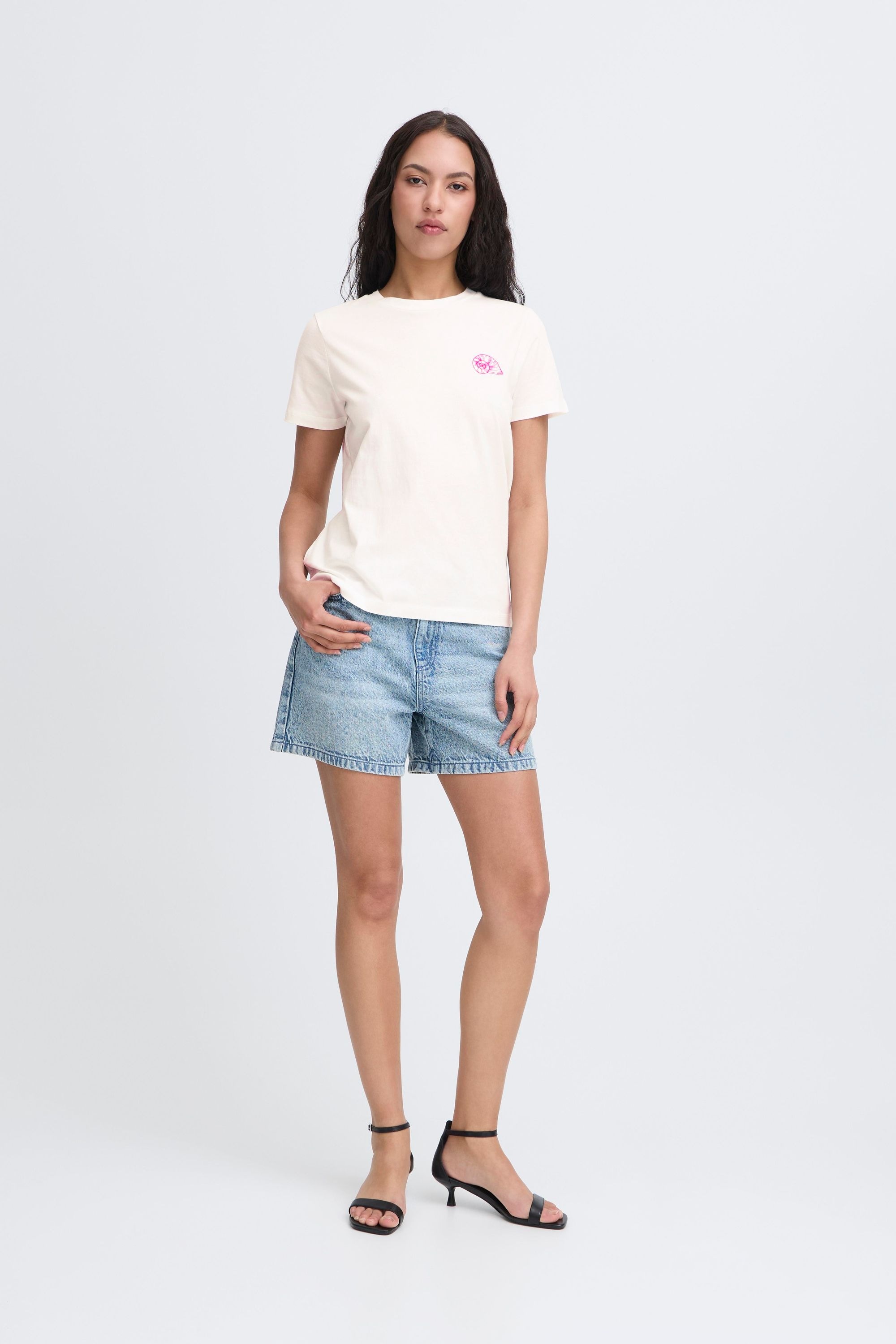 Ichi Rundhalsshirt »Rundhalsshirt IHCAMINO«