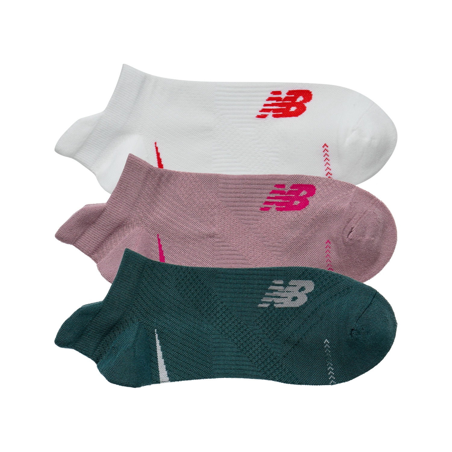 New Balance Laufsocken »Running Repreve No Show Tab 3 Pack«, (Packung, 3 Paar, 3er-Pack)