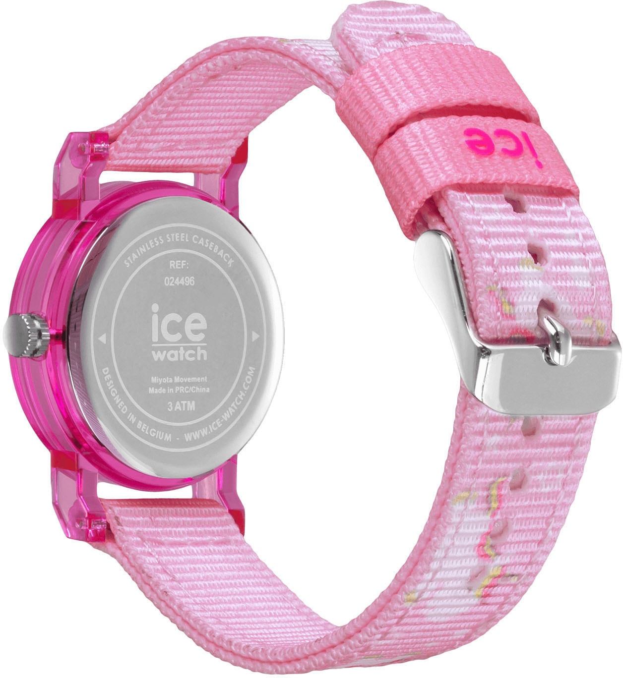 ice-watch Quarzuhr »ICE learning - Girl - Extra Small - 3H« Armbanduhr,Kinderuhr,Lernuhr,Mädchen,Schulanfang,Geschenkidee,Einhorn