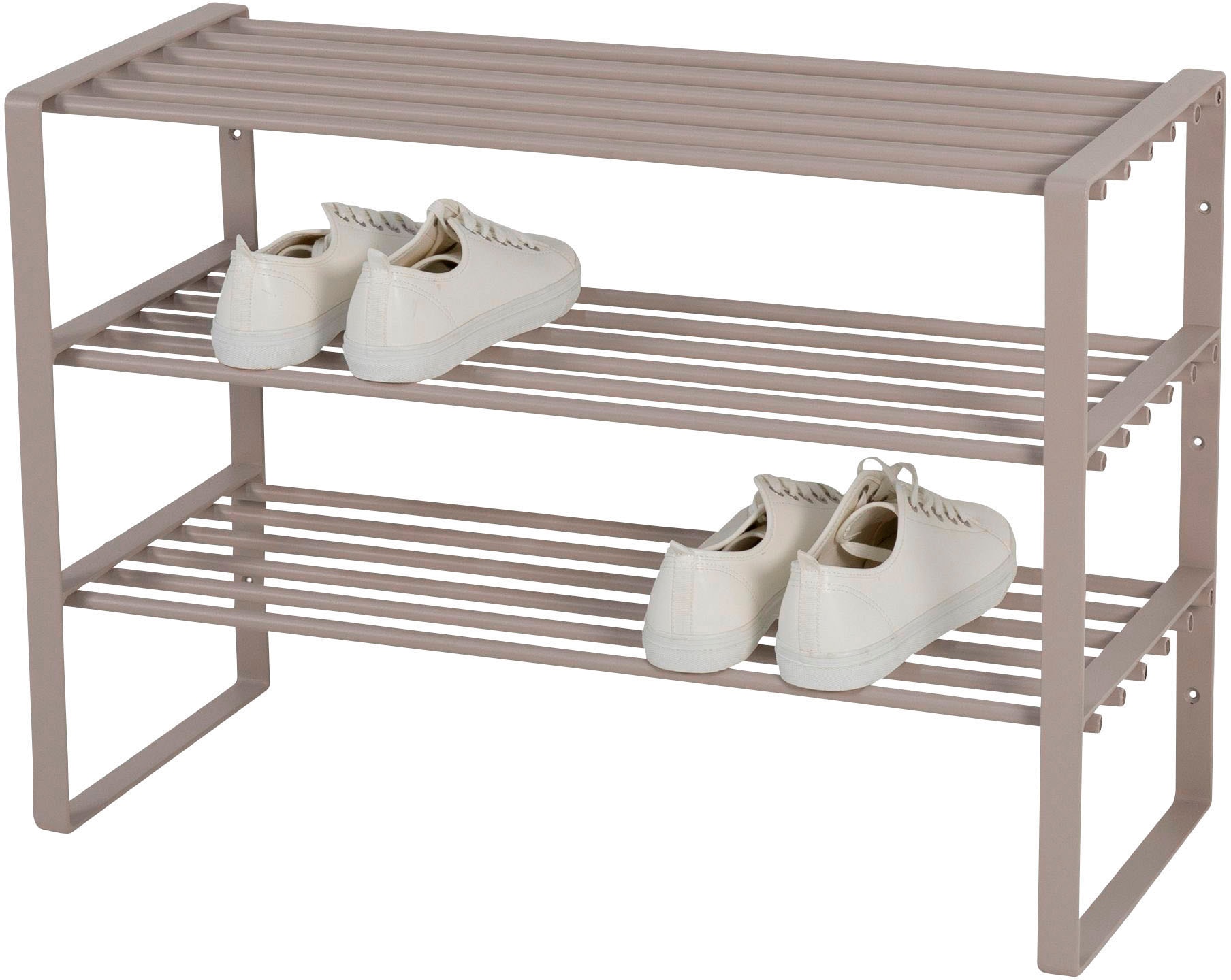 Spinder Design Schuhregal »REX SR 2 - 100 cm«, (1 St.), Regal aus Stahl, wahlweise Breite 70 cm oder 100 cm
