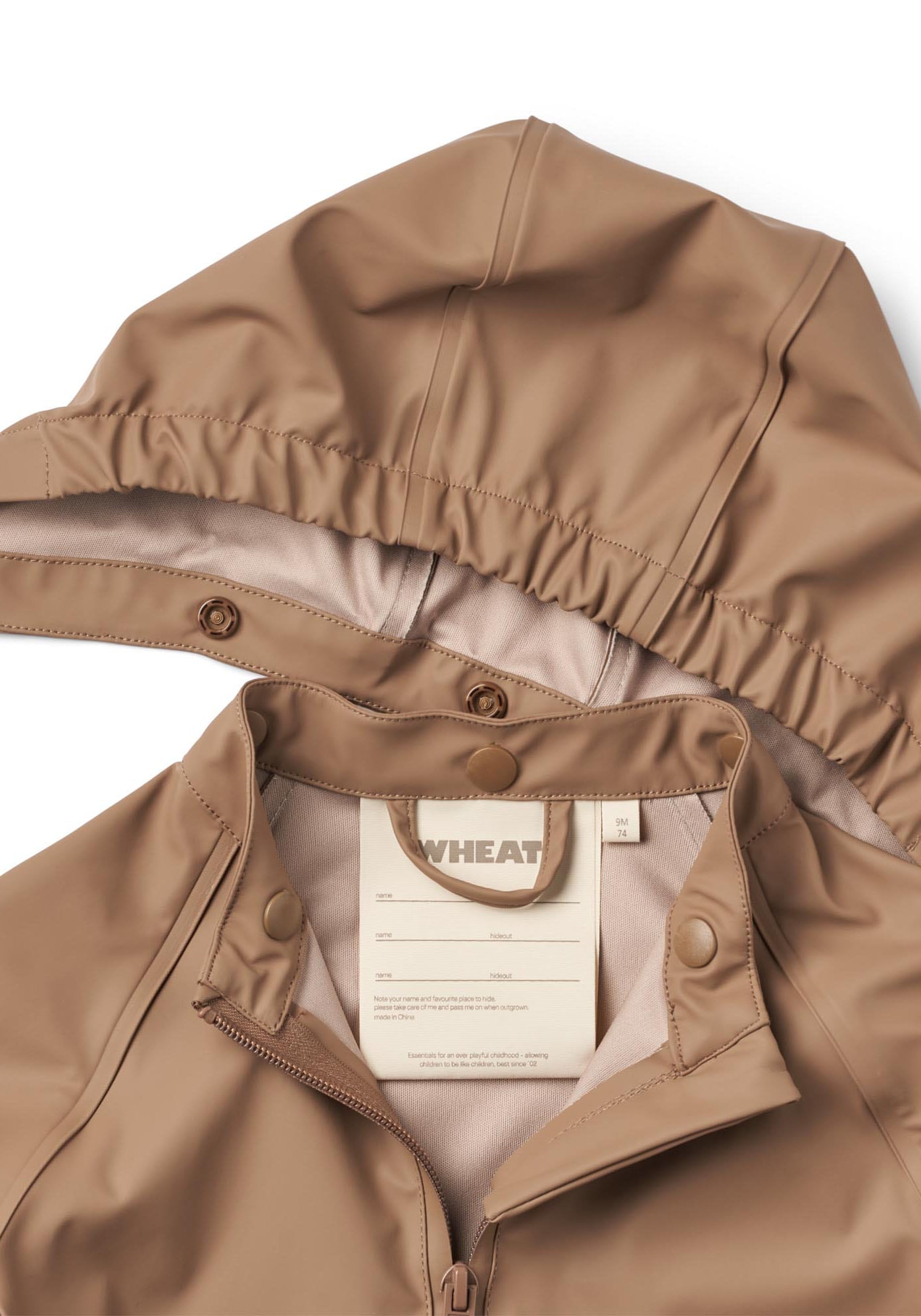 WHEAT Regenoverall »Rainwear Charlie« 2 Stk. bestehend aus Jacke und Latzhose