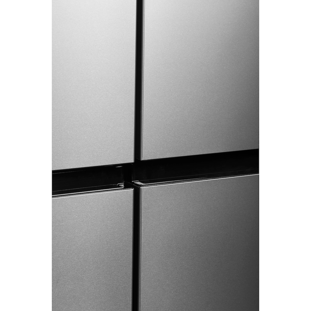 Hanseatic Multi Door »HCD18983E«, HCD18983EI, 189,8 cm hoch, 83,3 cm breit, NoFrost, FreshZone, QuickCool, Türalarm, Display