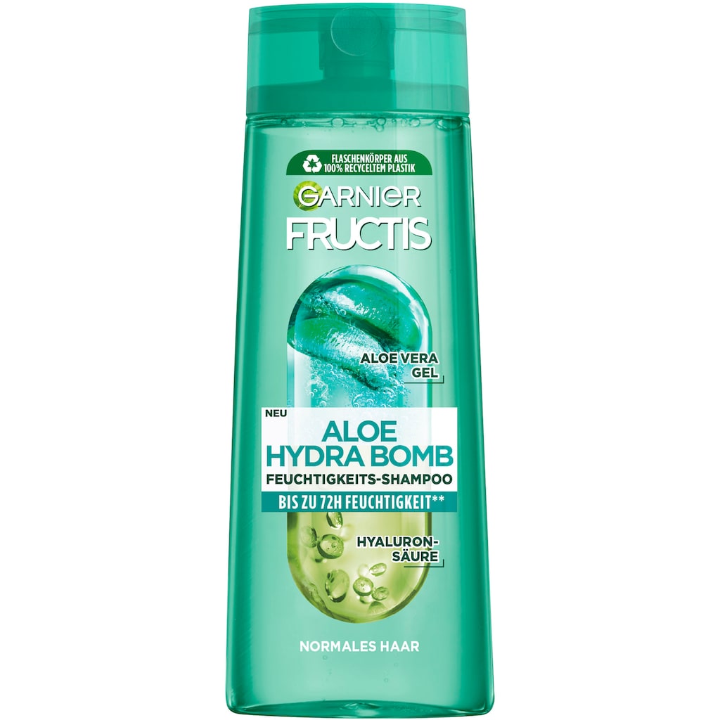 GARNIER Haarshampoo »Garnier Fructis Aloe Hydra Bomb Shampoo«, (Packung, 6 tlg.)