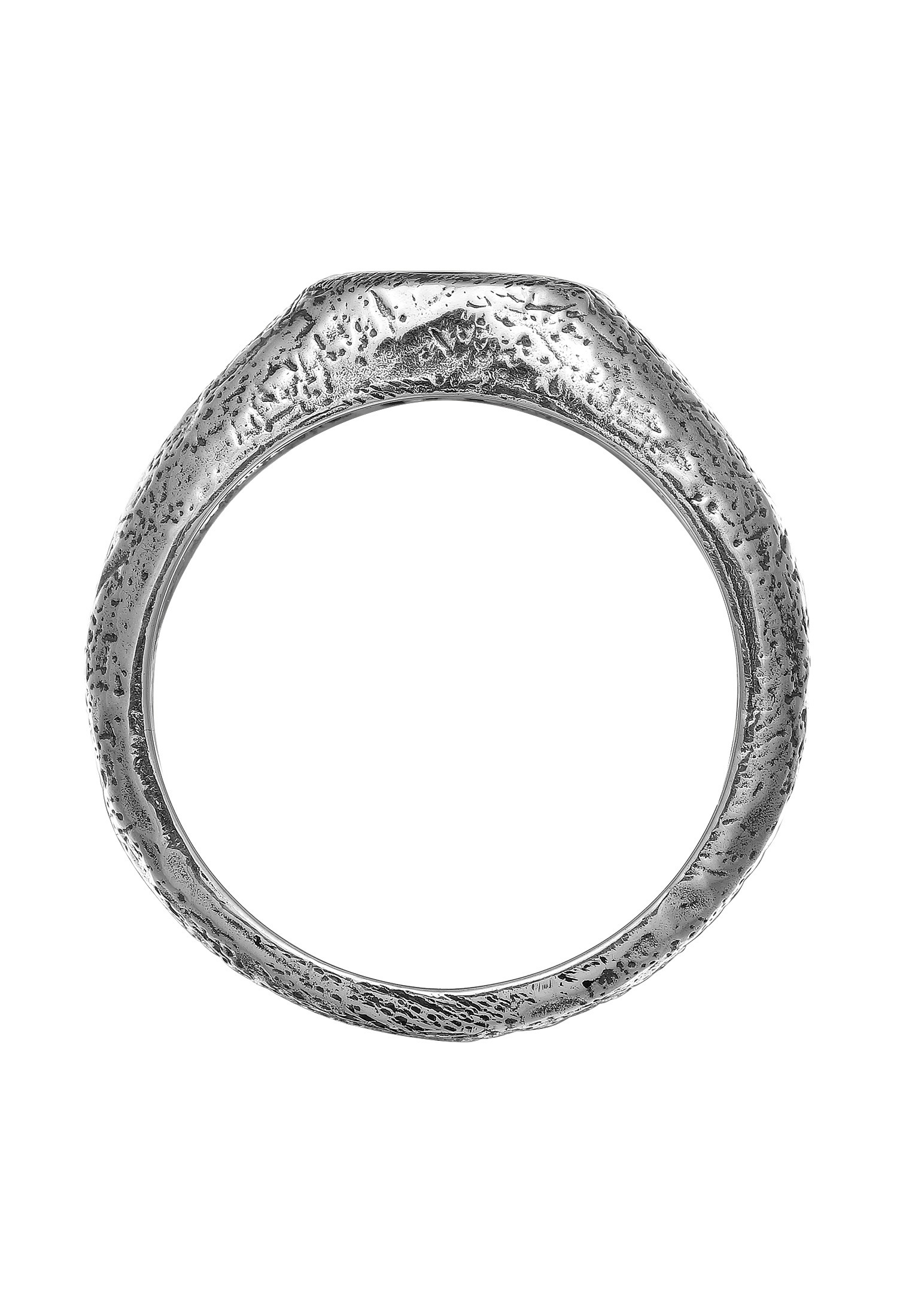 HAZE & GLORY Siegelring »Ring Kreis Brauner Jaspis Fashion 925 Sterling Silber«