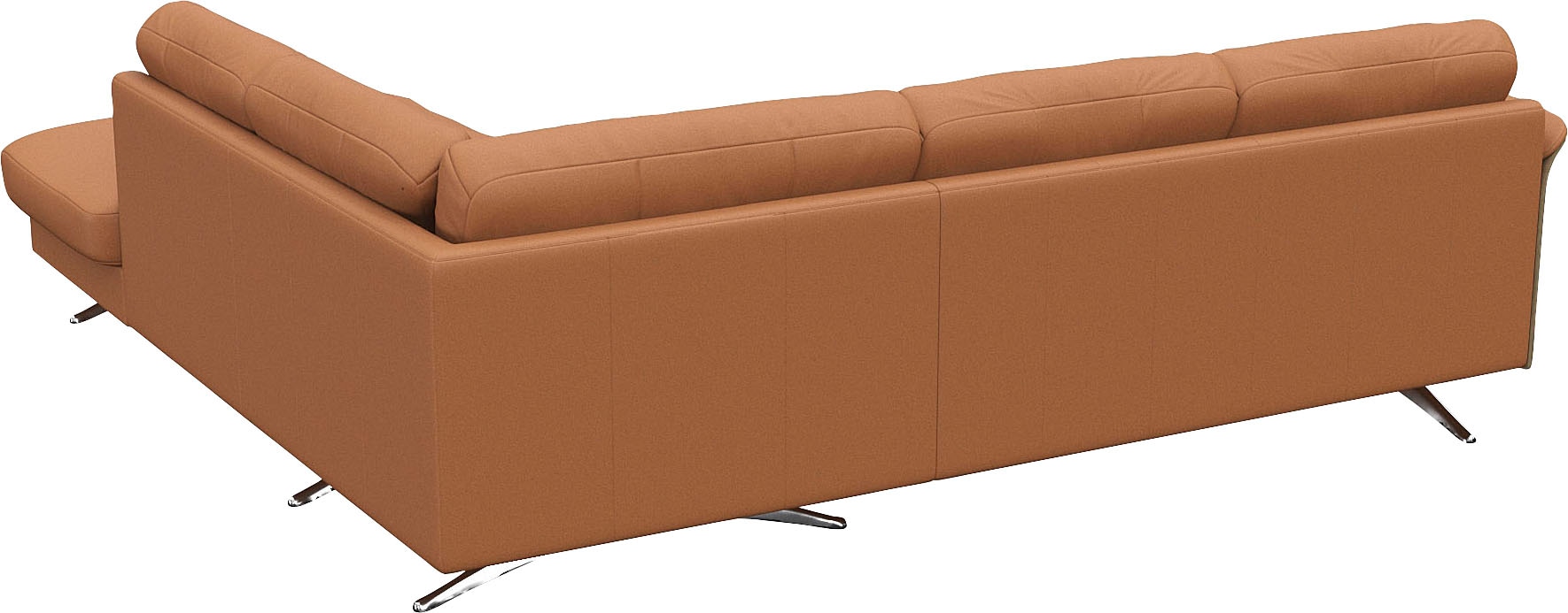 FLEXLUX Ecksofa »Glow, super bequem durch hochwertigem Sitzaufbau mit Federkern, L-Form«, Modernes skandinavisches Design