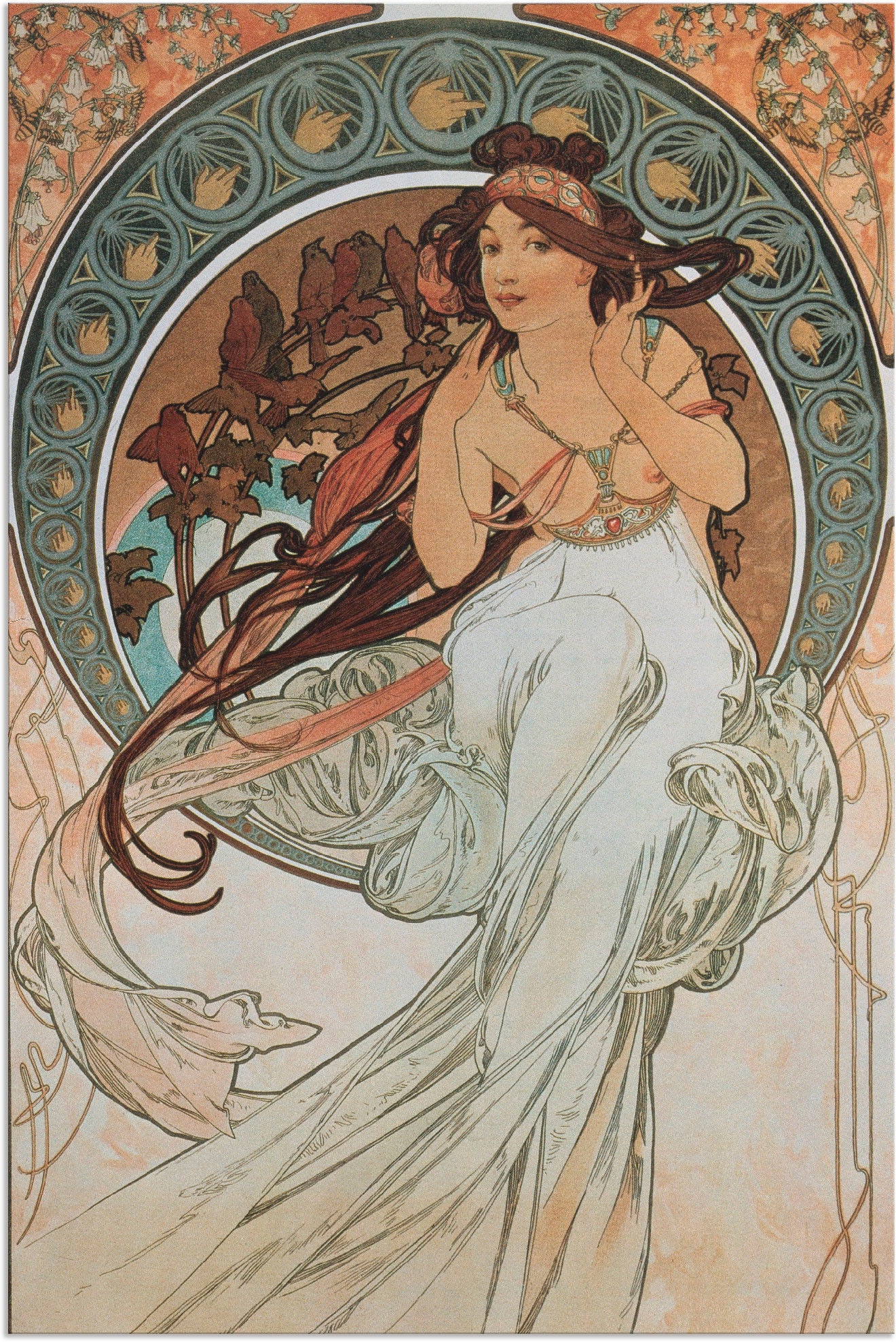 Artland Wandbild »Vier Alubild, Die Poster Musik. (1 auf 1898«, St.), als Größen oder in Raten kaufen Künste: versch. Frau, Leinwandbild, Wandaufkleber